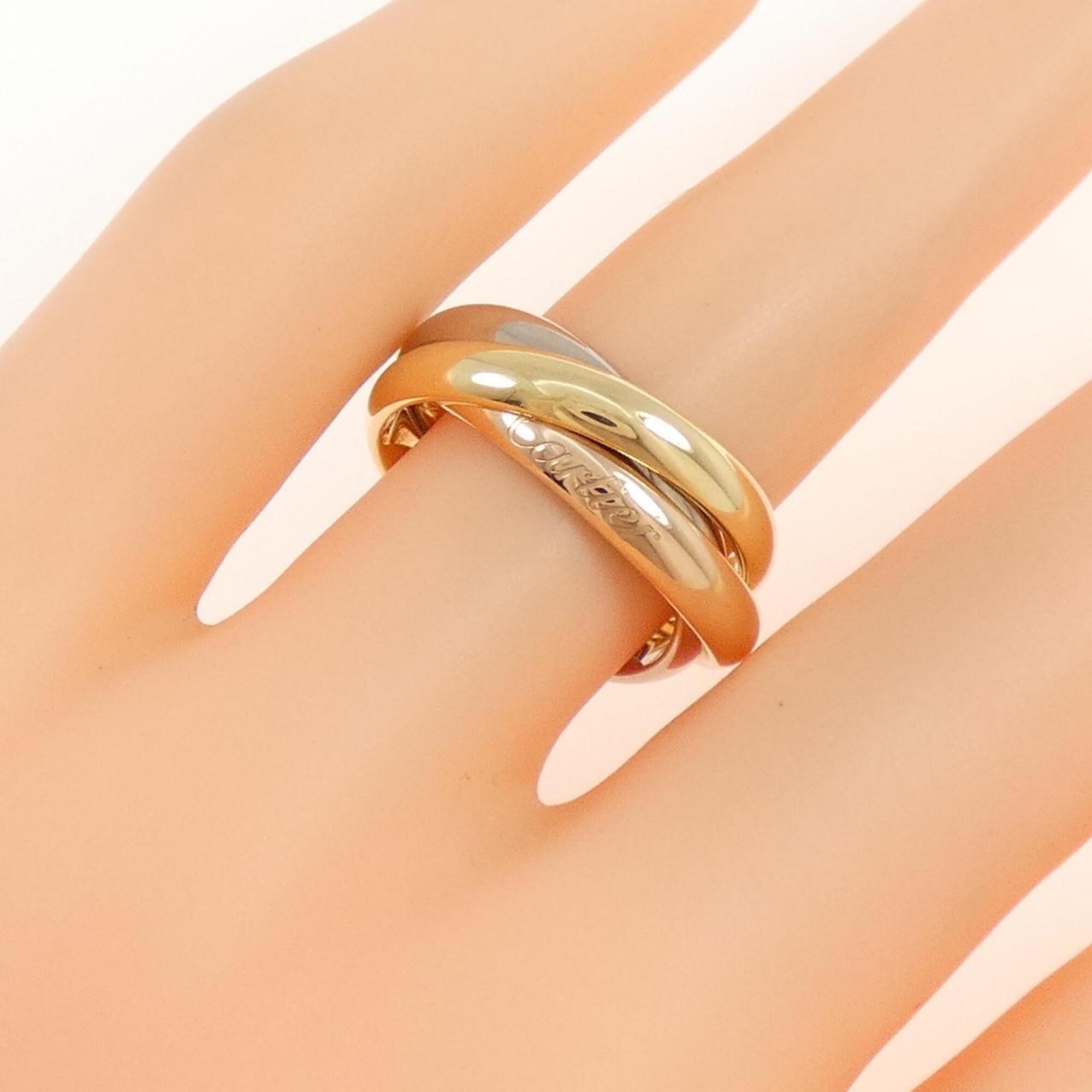 Cartier Yellow Gold (18K) Pink Gold (18K) White Gold (18K) Band Ring (Pre-Owned)