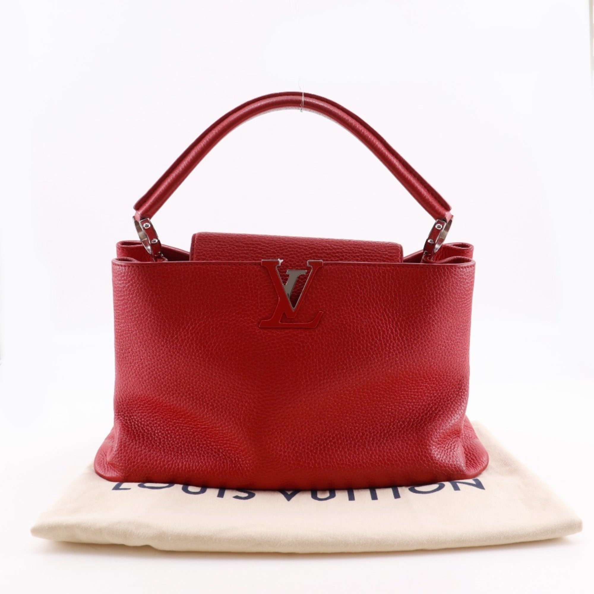 Louis Vuitton Red Color Handbag (Pre-Owned)