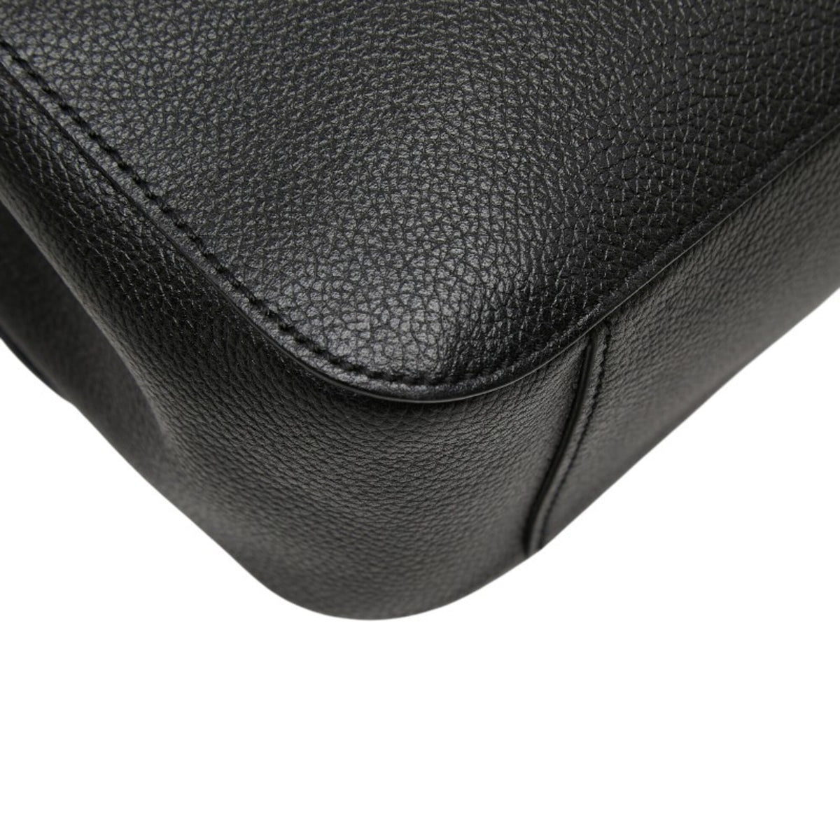 Christian Louboutin Black Leather Shoulder Bag (Pre-Owned)