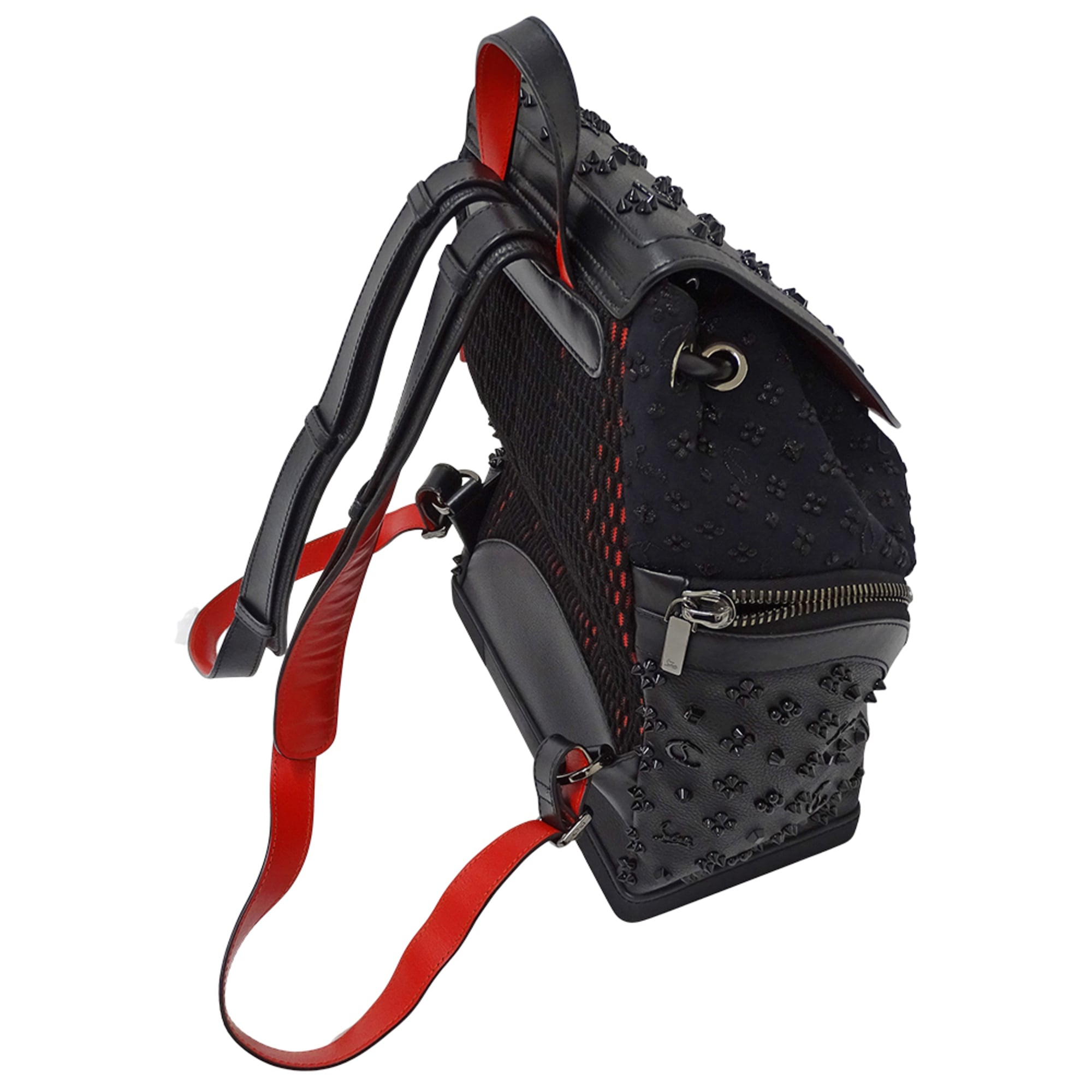 Christian Louboutin Black Nylon Handbag (Pre-Owned)