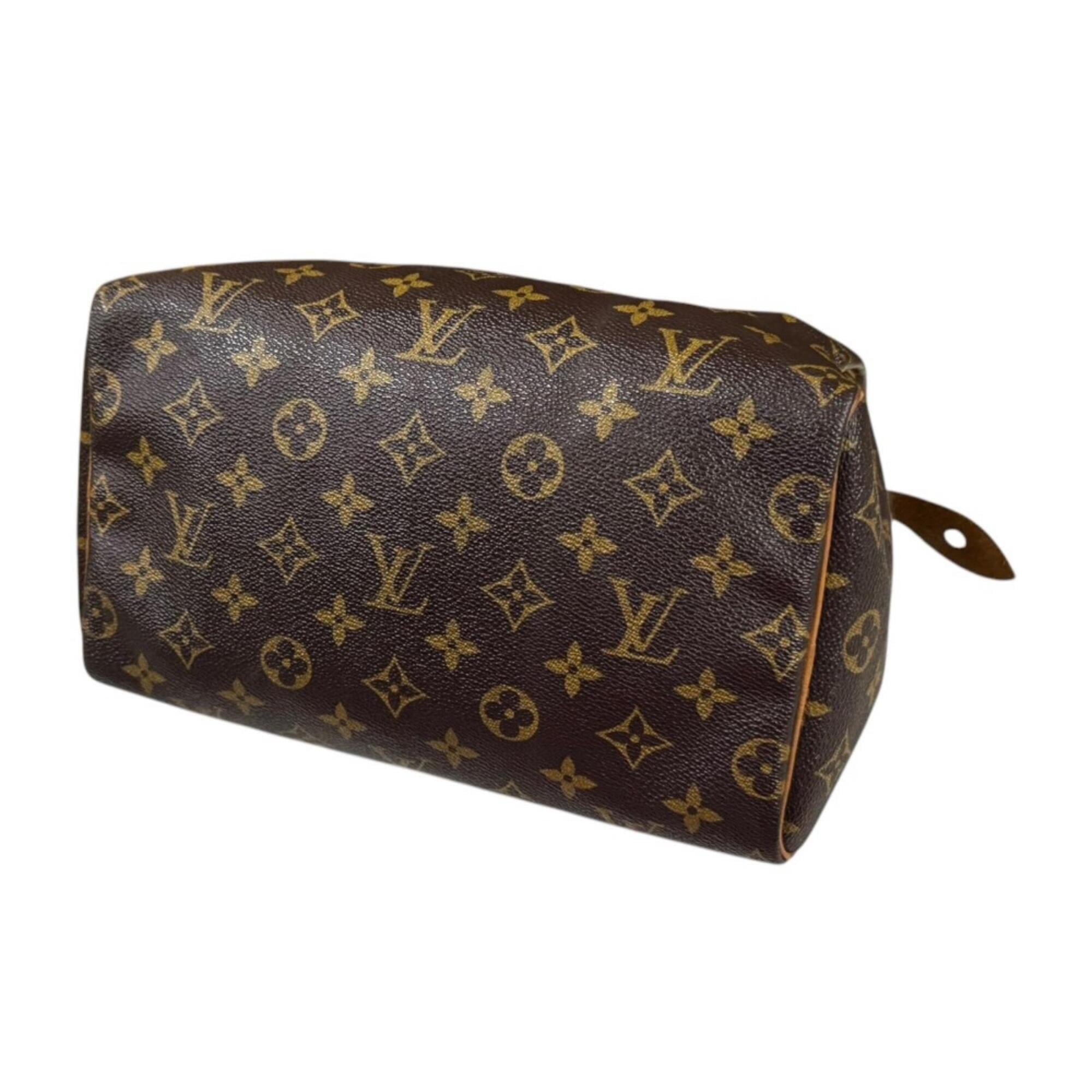 Louis Vuitton Brown Monogram Canvas Handbag (Pre-Owned)
