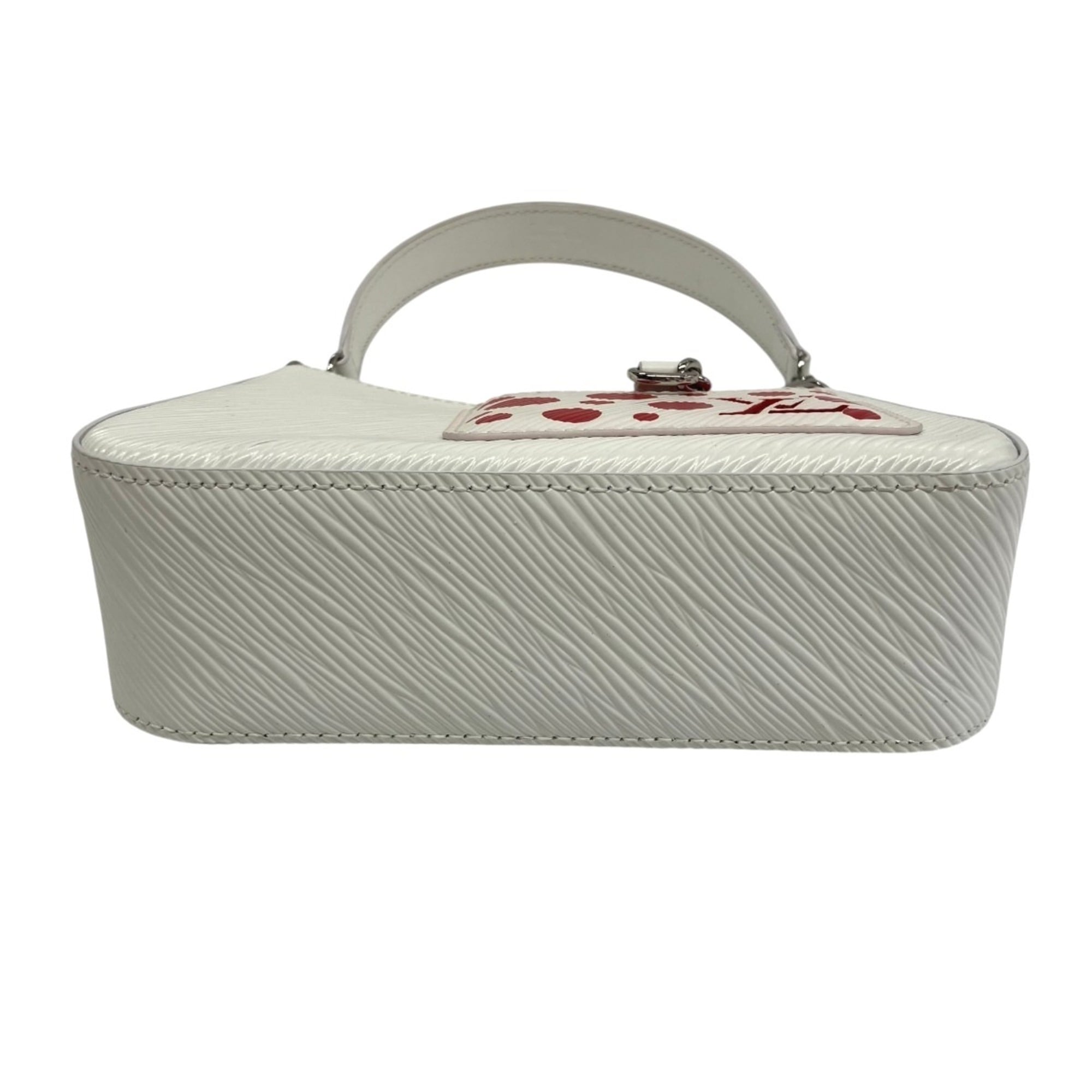 Louis Vuitton Yayoi Kusama Blanc Rouge Leather Shoulder Bag (Pre-Owned)