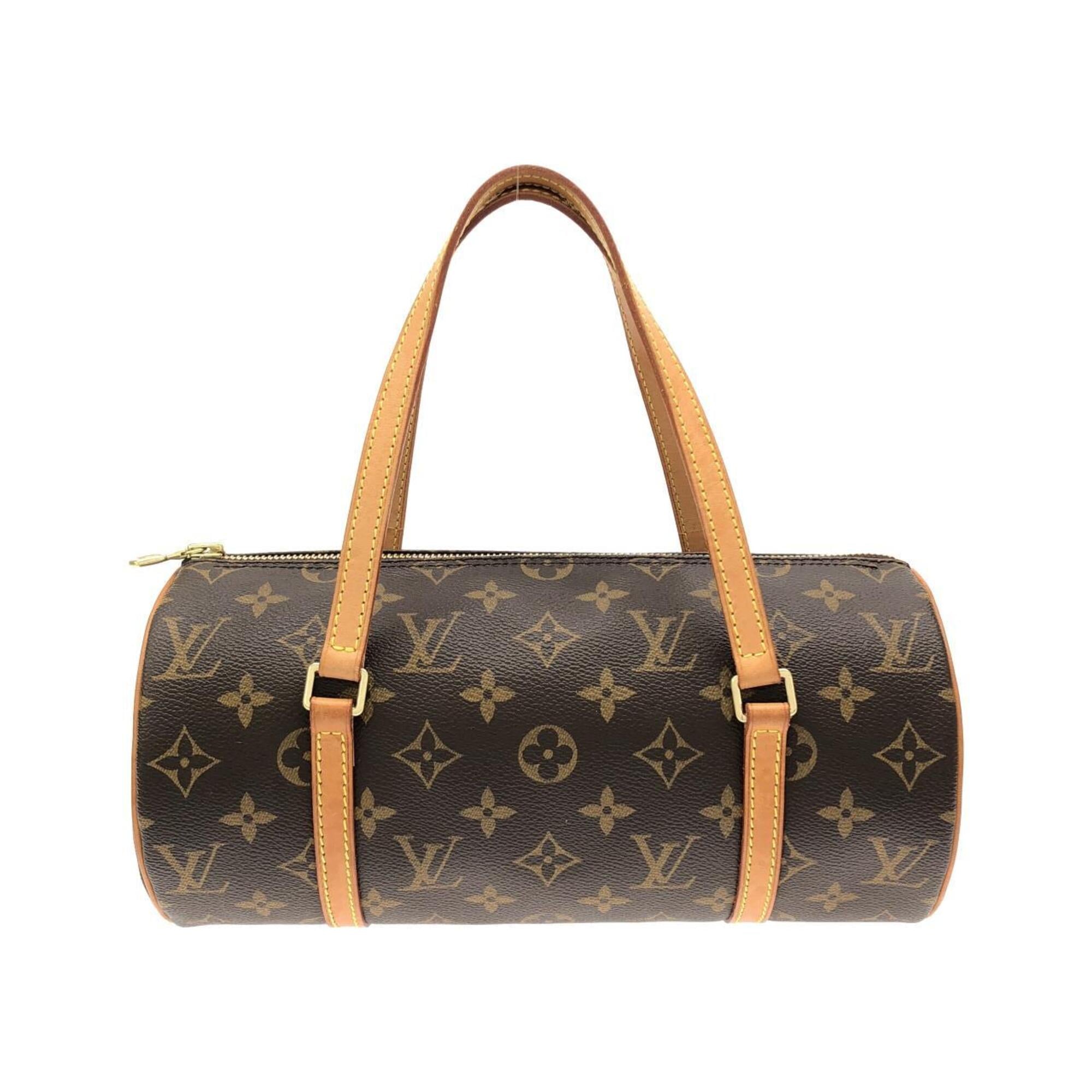 Louis Vuitton Marron Coated Canvas Handbag (Pre-Owned)