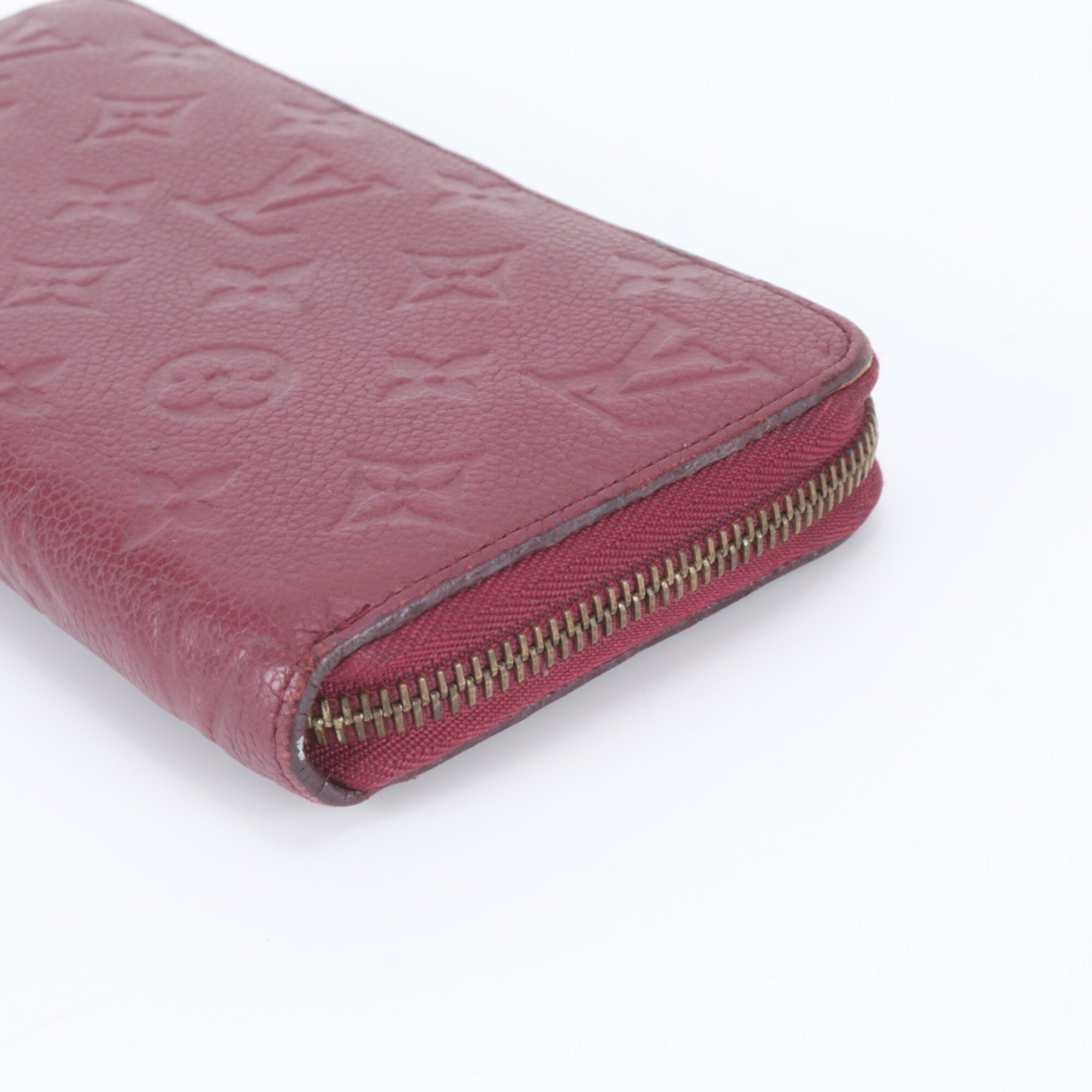 Louis Vuitton Aurore Leather Long Wallet (Bi-Fold) (Pre-Owned)