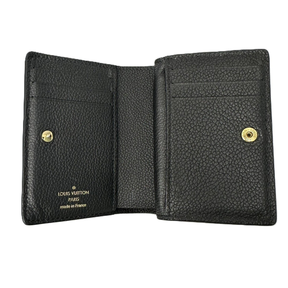 Louis Vuitton Monogram Empreinte Black Noir Monogram Empreinte Coin Purse/Coin Case (Pre-Owned)
