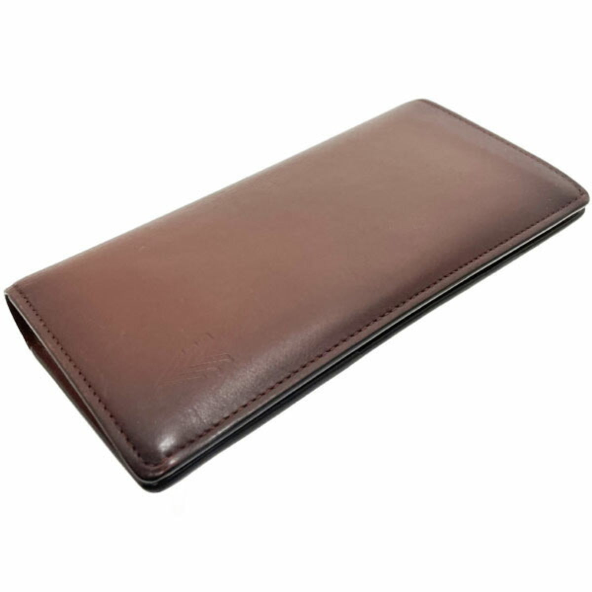 Louis Vuitton Brown Ombre Leather Long Wallet (Bi-Fold) (Pre-Owned)