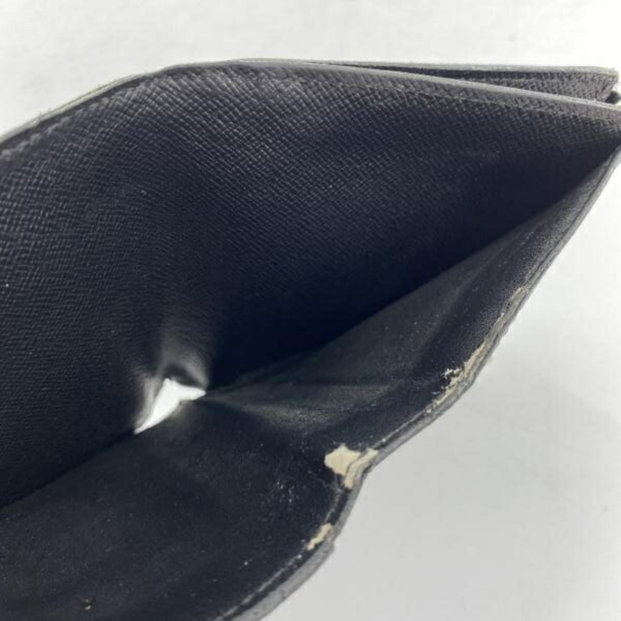 Louis Vuitton Epi Black Blue Wallet (Bi-Fold) (Pre-Owned)