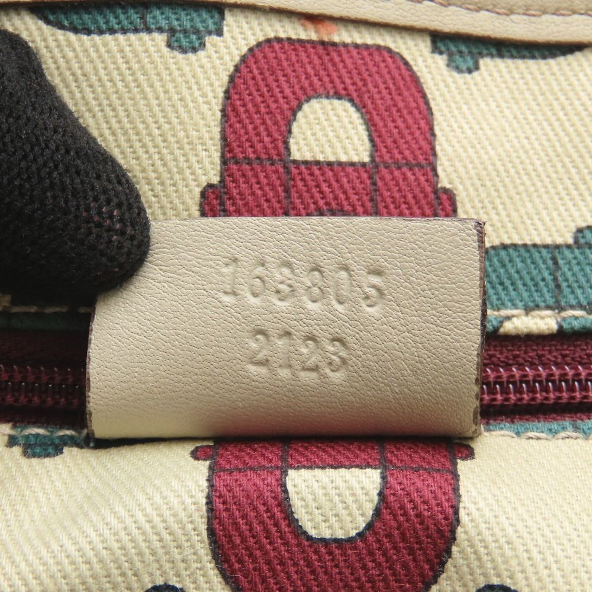 Gucci Ivory Leather Tote Bag (Pre-Owned)