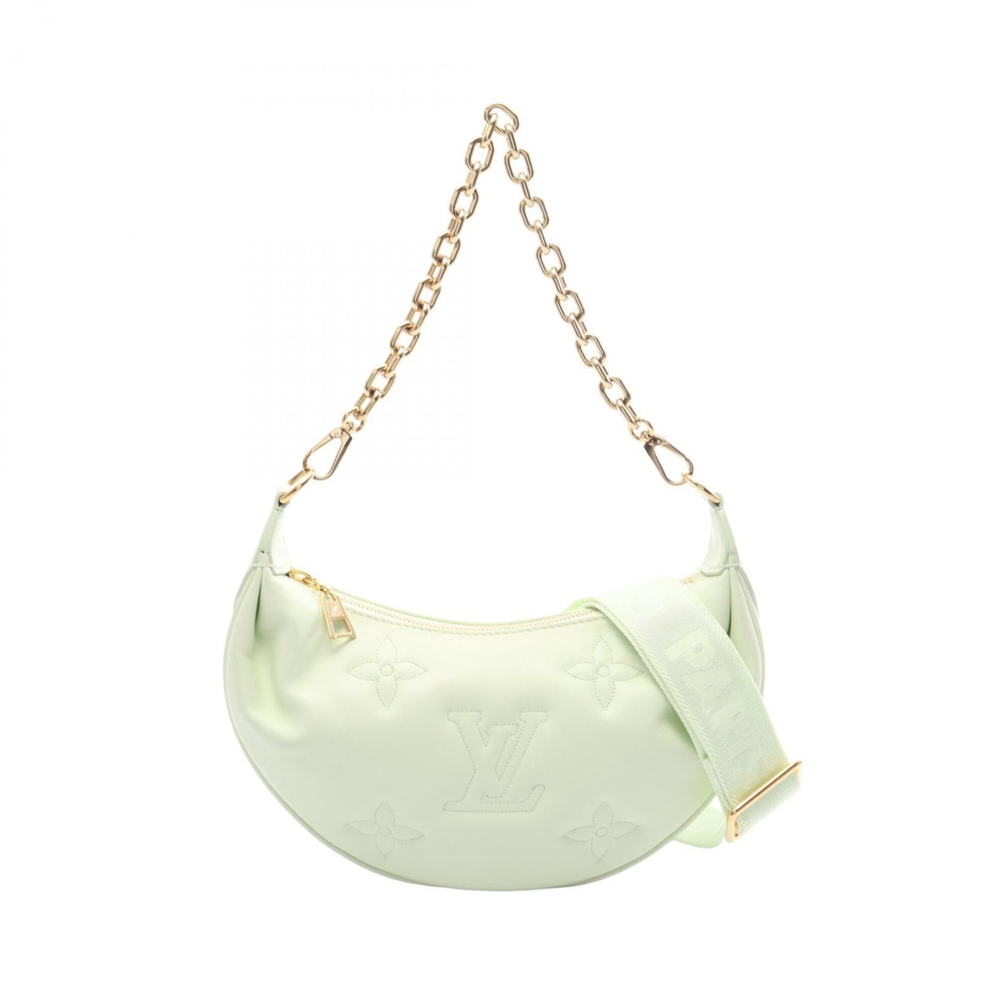 Louis Vuitton Green Leather Handbag (Pre-Owned)