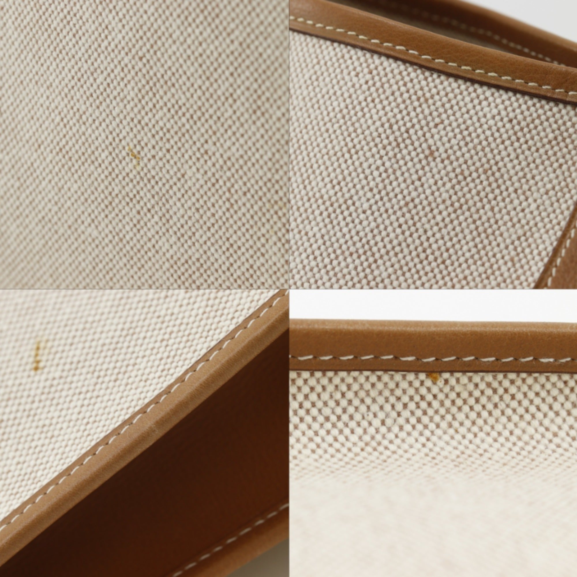 Hermes Beige Toile H Shoulder Bag (Pre-Owned)