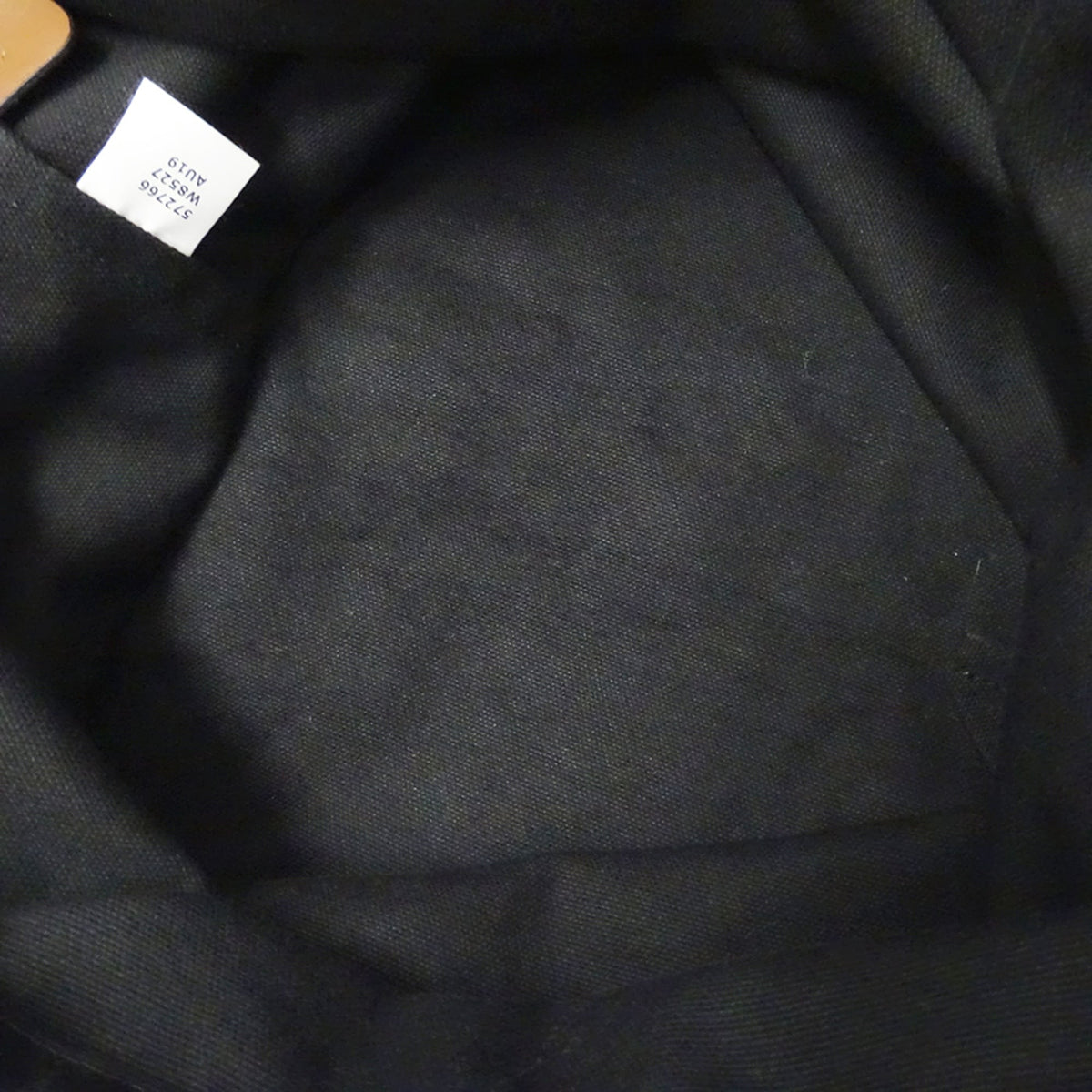 Stella Mccartney Black Canvas Handbag Tote Bag (Pre-Owned)