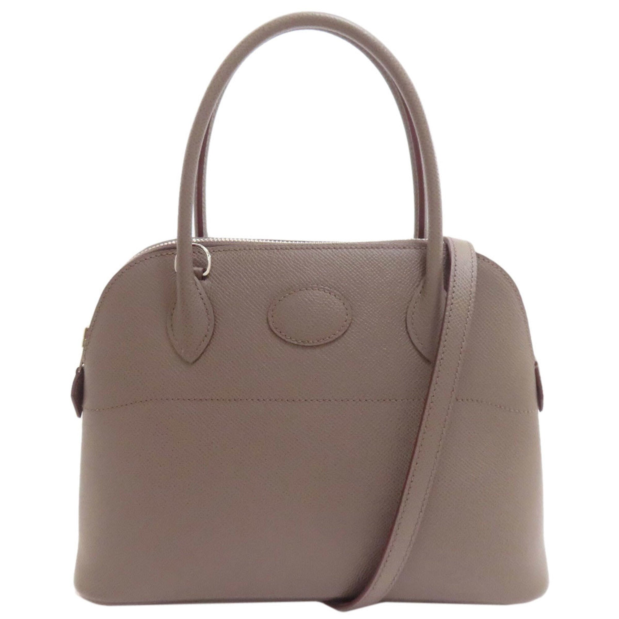Hermes Etain Epsom Leather Handbag (Pre-Owned)