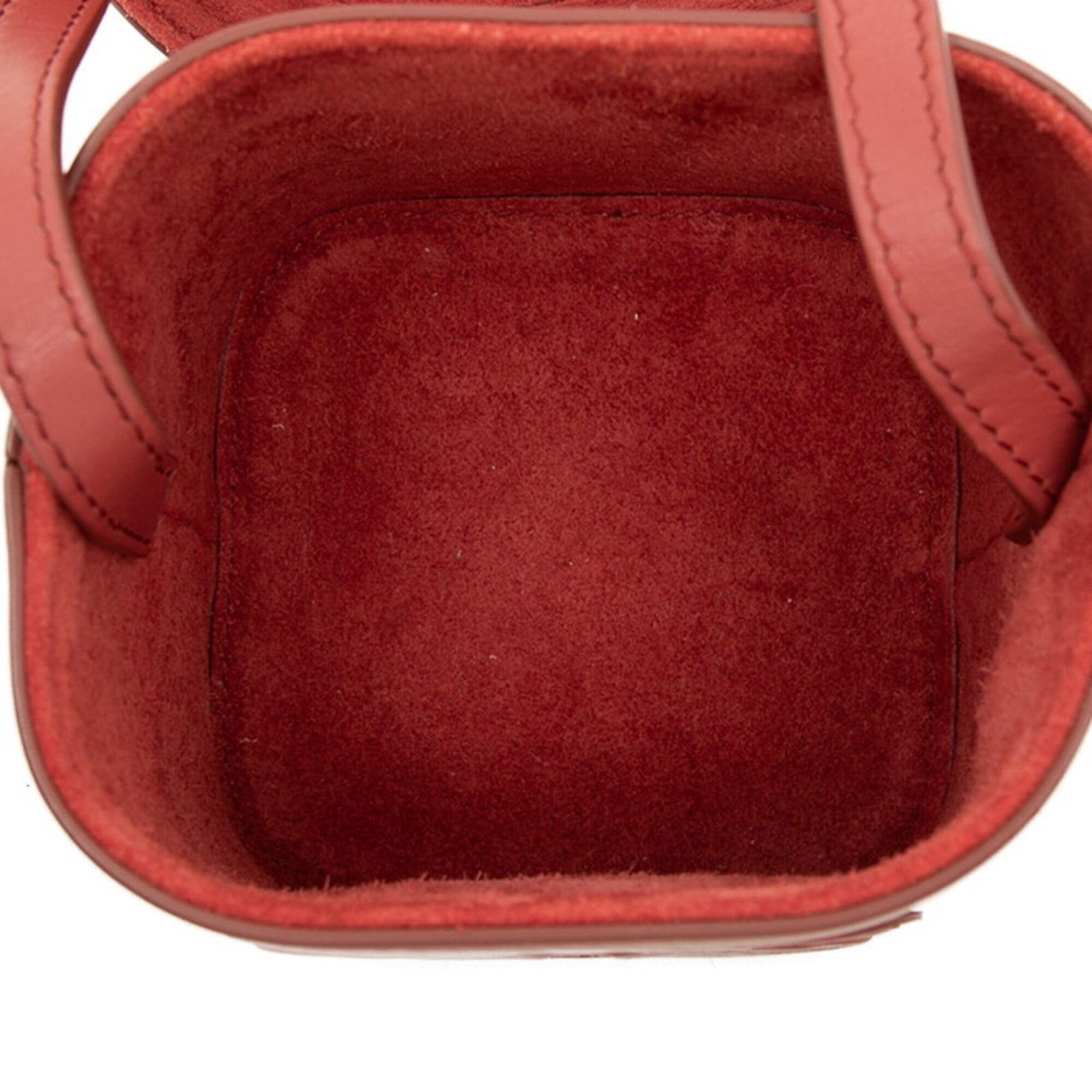 Celine Pink Leather Pochette Shoulder Bag (Pre-Owned)