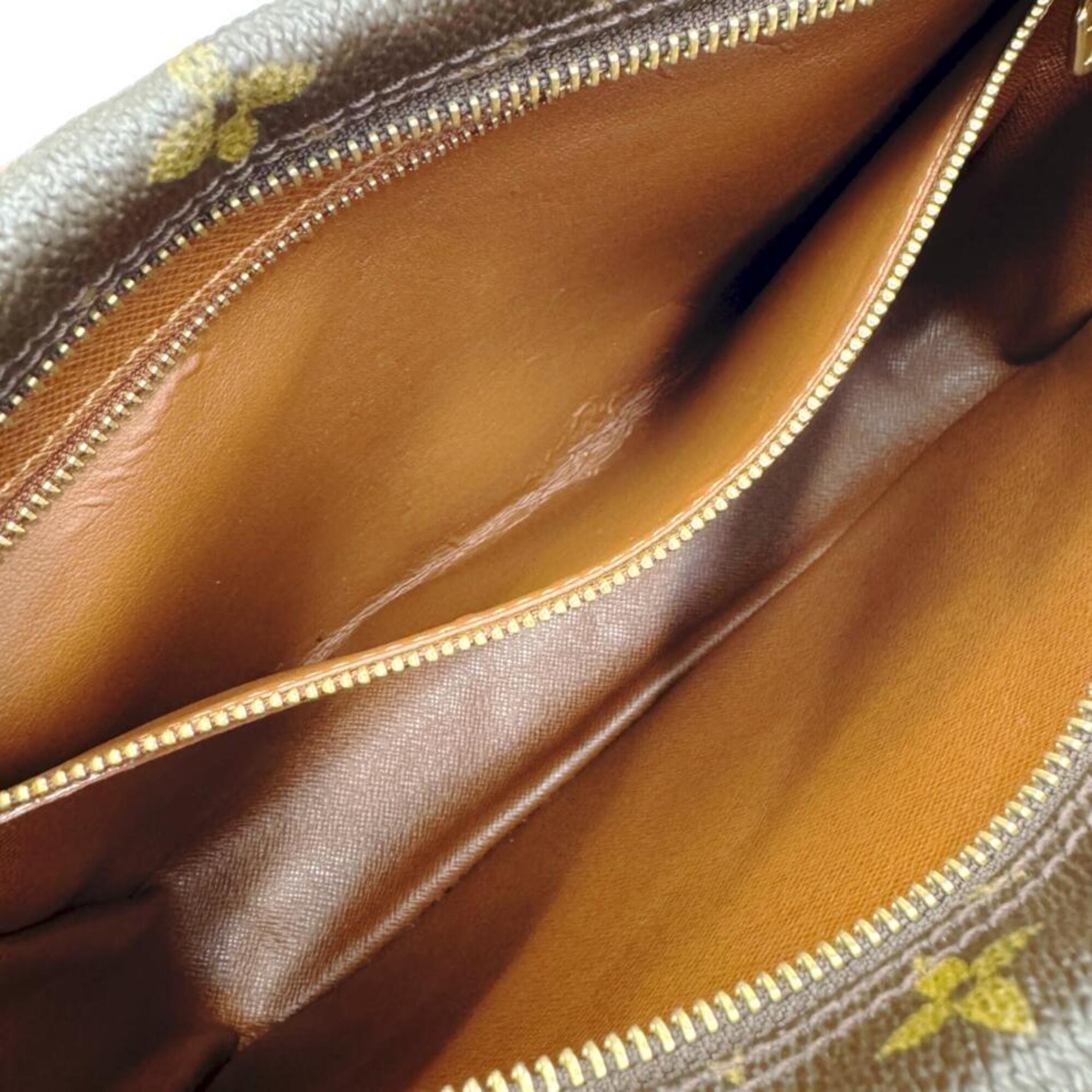 Louis Vuitton Brown Monogram Shoulder Bag (Pre-Owned)