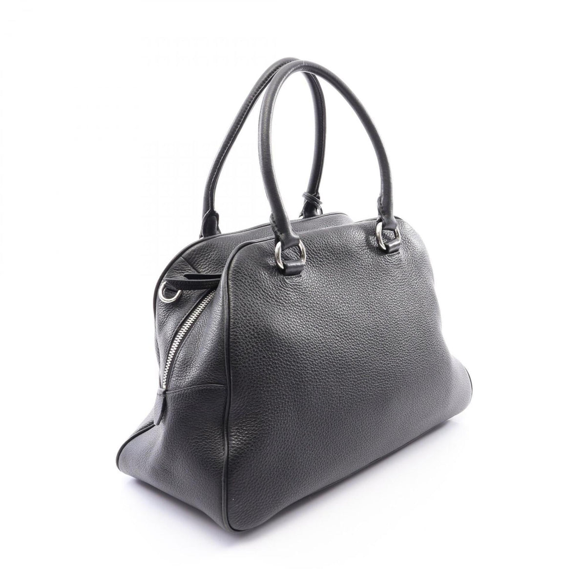 Prada Black Leather Handbag (Pre-Owned)
