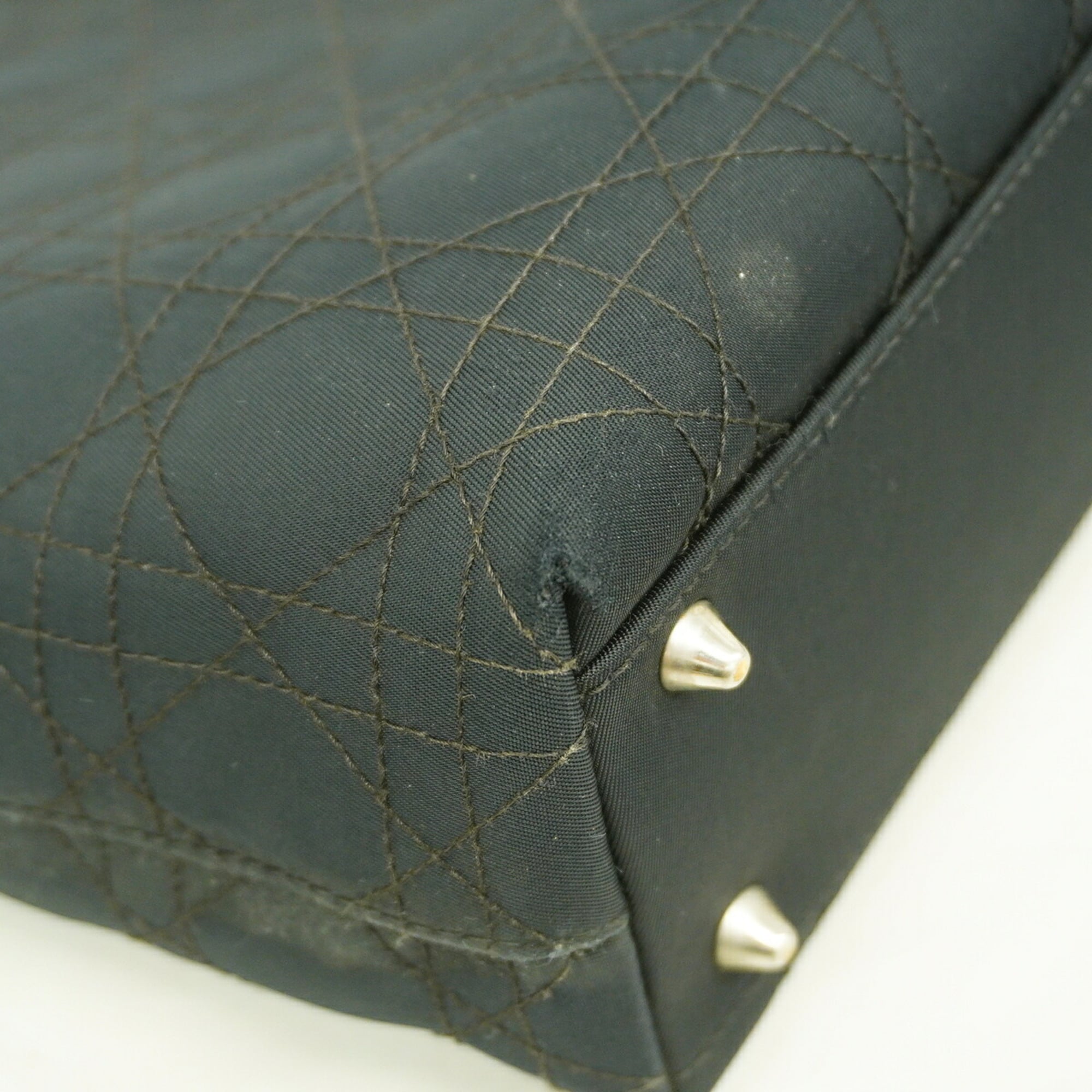 Christian Dior Black Nylon Tote Bag (Pre-Owned)