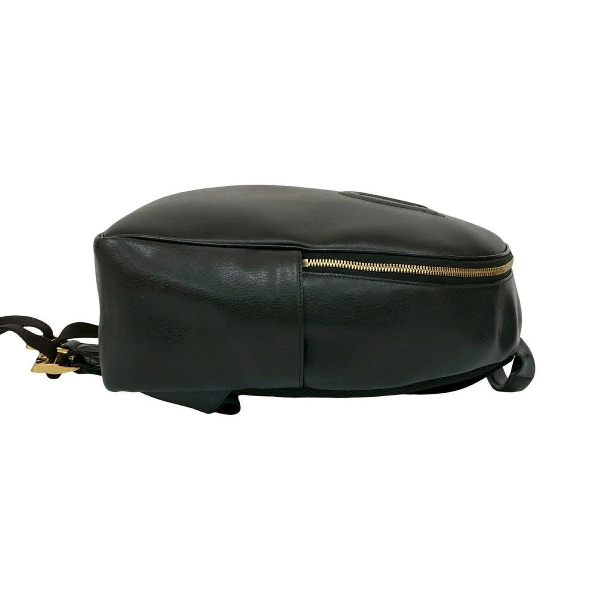 Salvatore Ferragamo Black Leather Backpack (Pre-Owned)