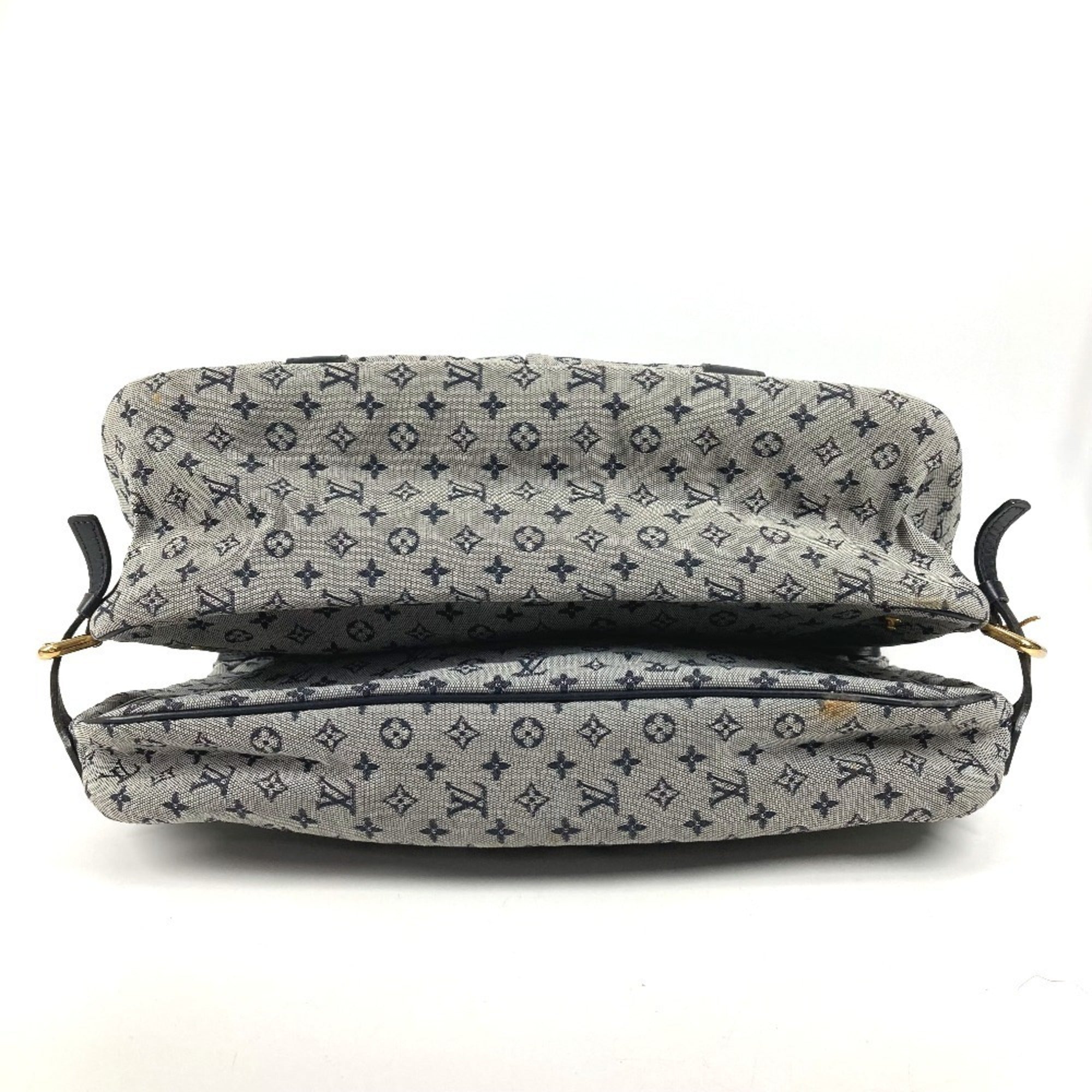 Louis Vuitton Navy Monogram Mini Messenger Bag Shoulder Bag (Pre-Owned)