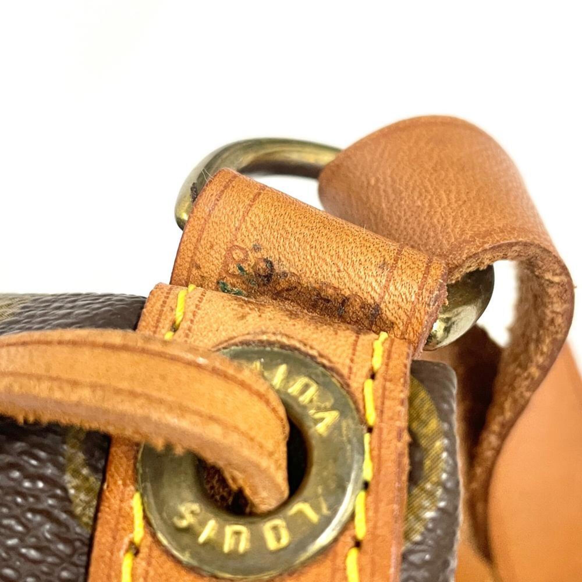 Louis Vuitton Brown Monogram Canvas Shoulder Bag (Pre-Owned)