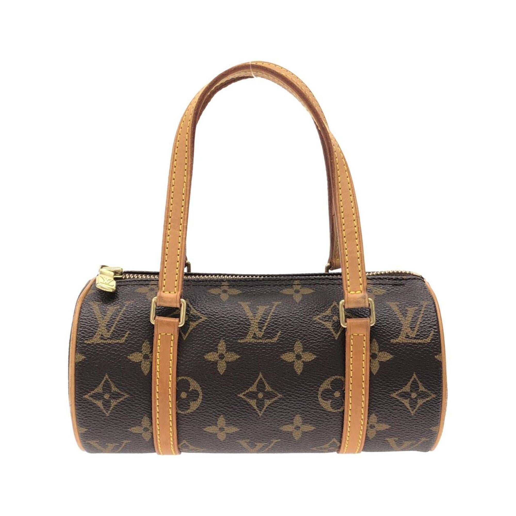 Louis Vuitton Brown Coated Canvas Handbag (Pre-Owned)
