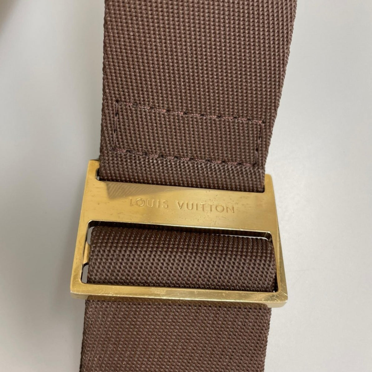 Louis Vuitton Damier Brown Damier Canvas Sling Bag (Pre-Owned)