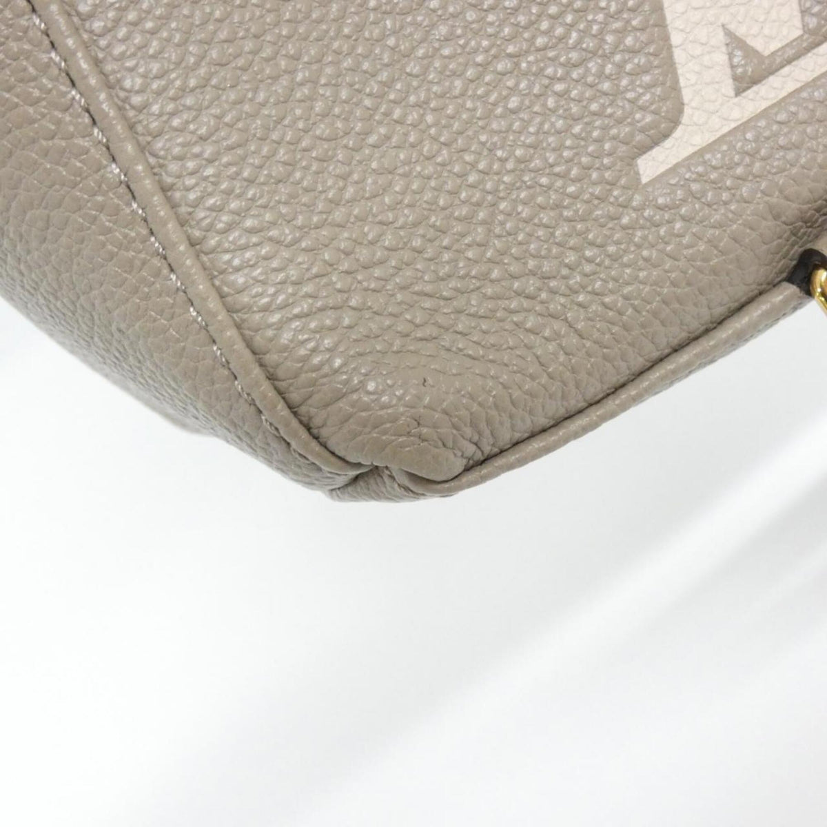 Louis Vuitton Cream Tourterelle Leather Backpack (Pre-Owned)