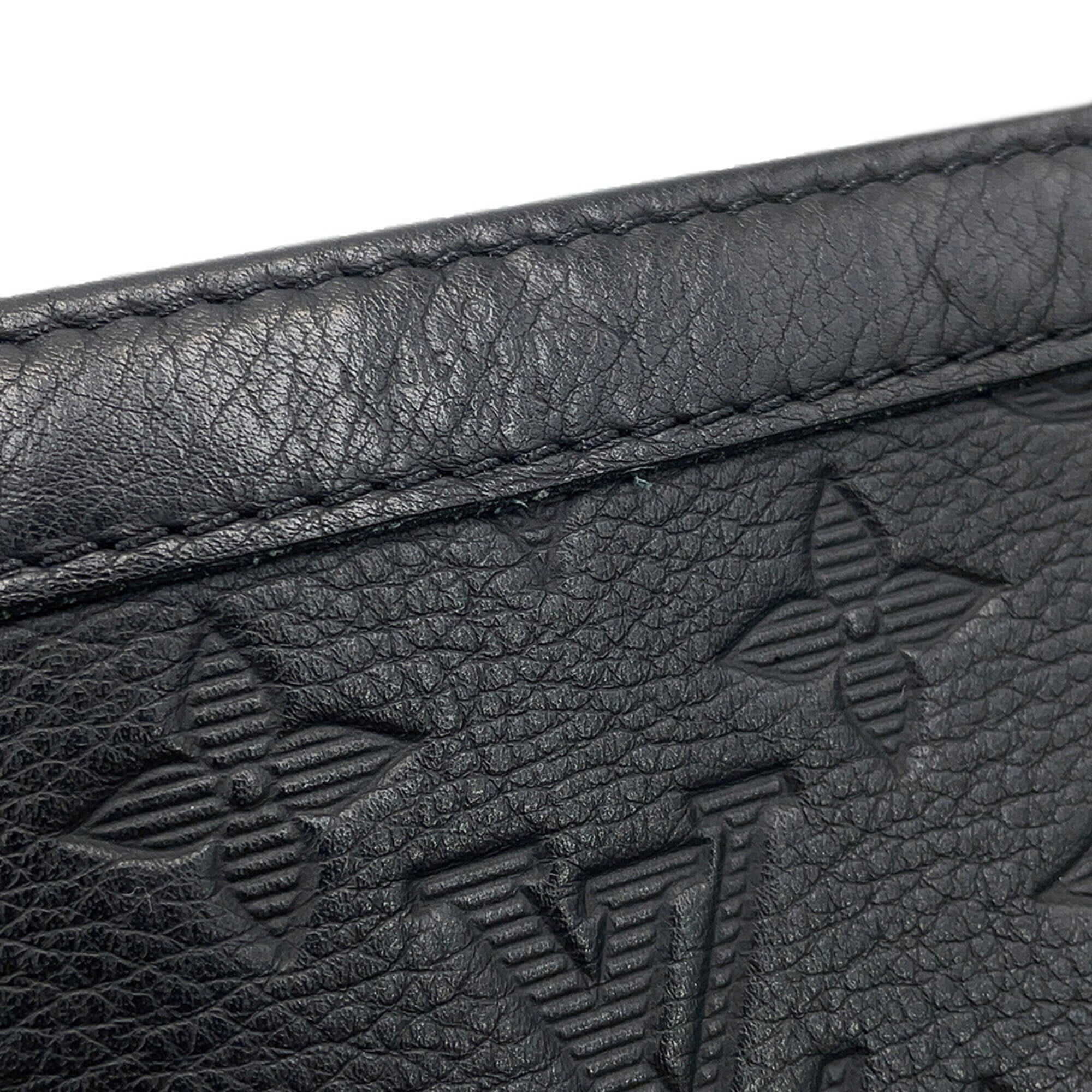 Louis Vuitton Black Monogram Noir Monogram Shadow Handbag Shoulder Bag (Pre-Owned)