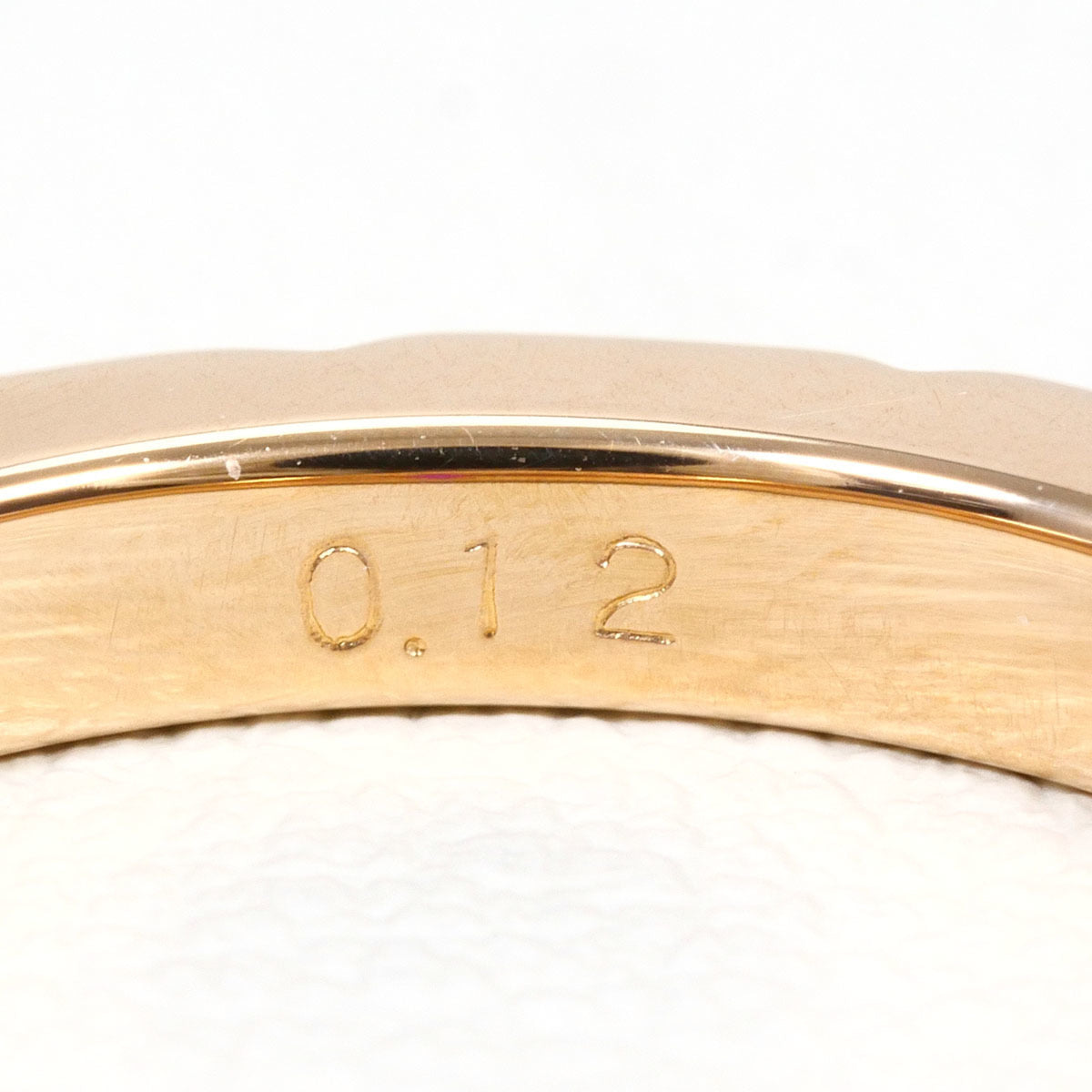 Unbranded Pink Gold Pink Gold (18K) Band Ring (Pre-Owned)