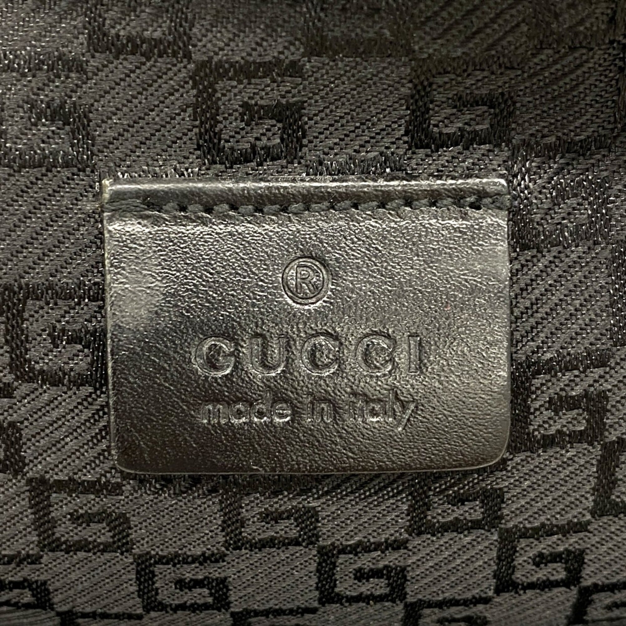 Gucci Black Nylon Pouch (Pre-Owned)