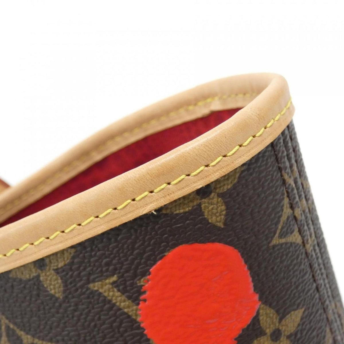 Louis Vuitton Brown Multi-Color Coated Canvas Handbag (Pre-Owned)