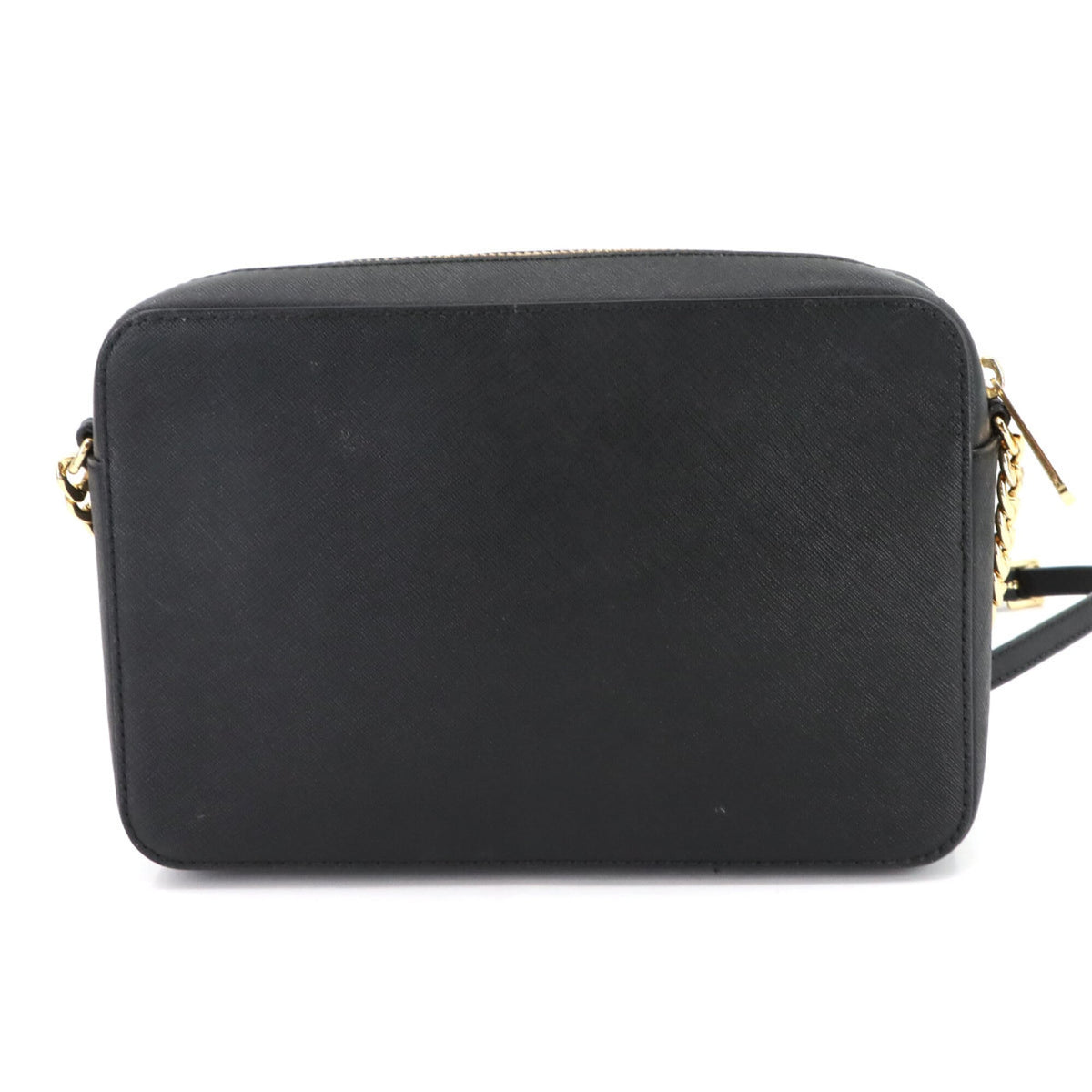 Michael Kors Black Leather Handbag Shoulder Bag (Pre-Owned)