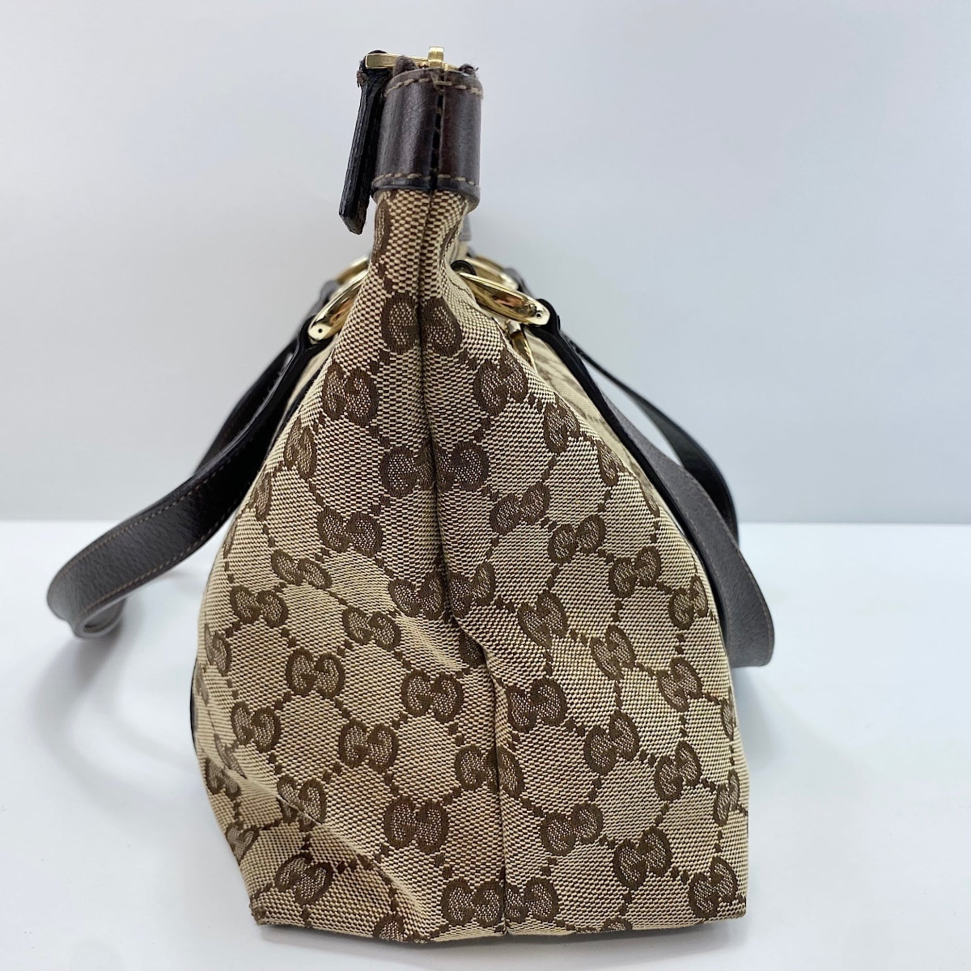 Gucci Abbey Beige Handbag (Pre-Owned)