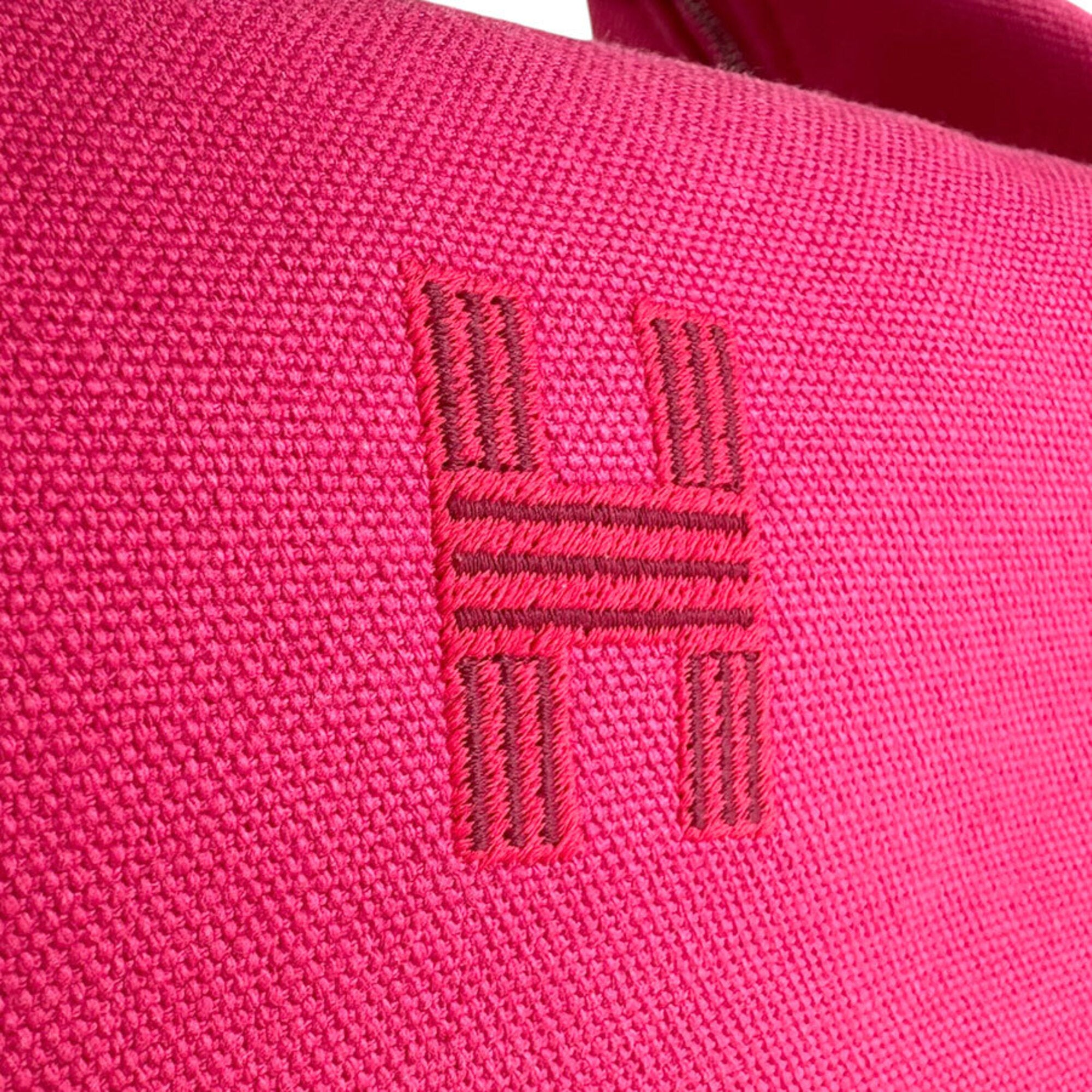 Hermes Pink Canvas Handbag Pouch (Pre-Owned)