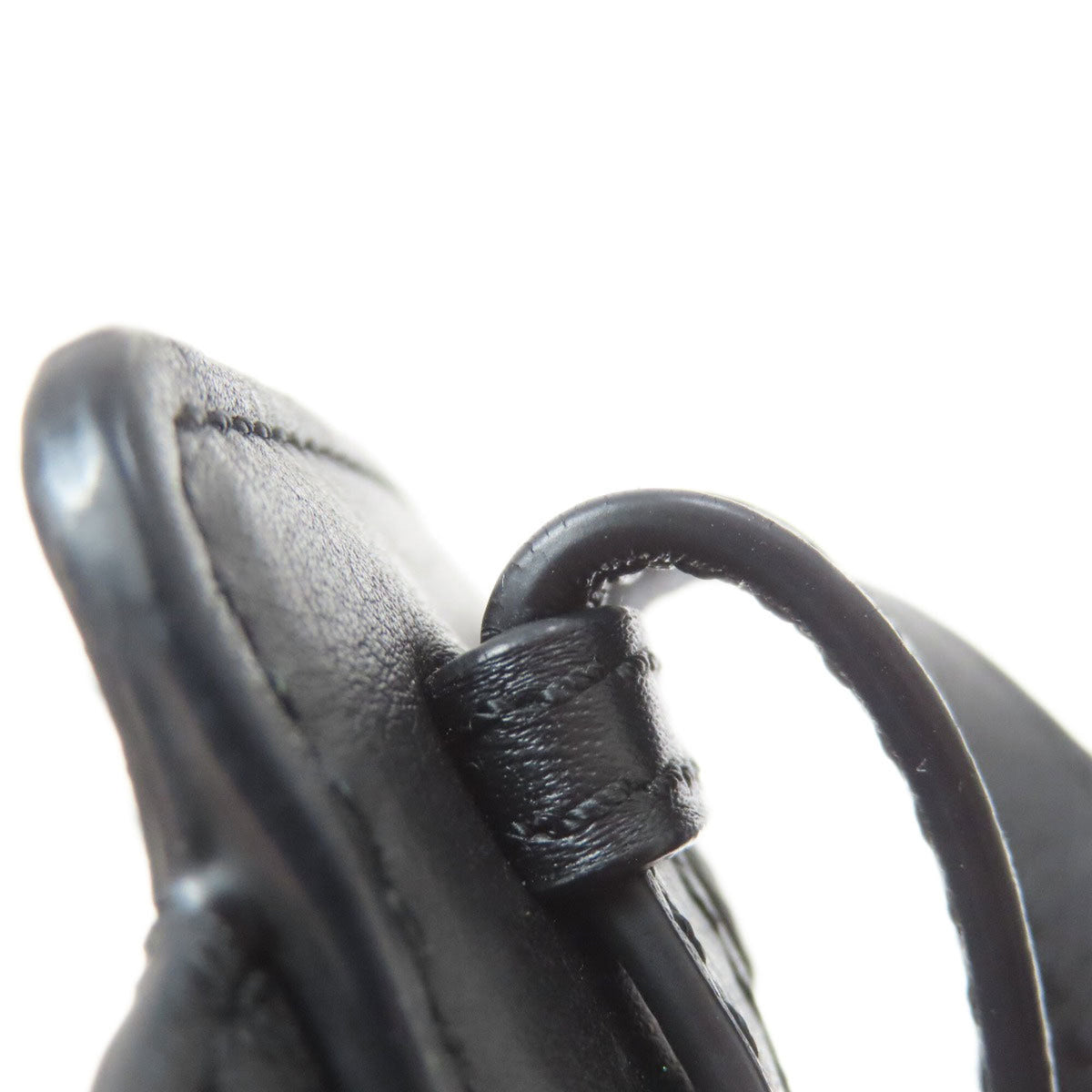 Loewe Black Canvas Leather Handbag (Pre-Owned)