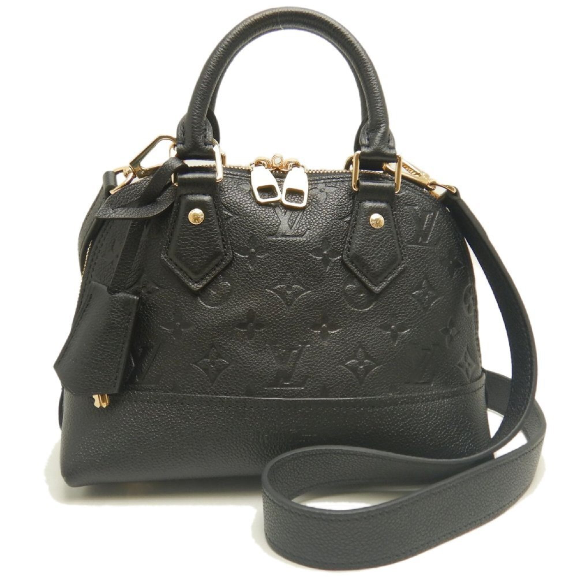 Louis Vuitton Noir Monogram Empreinte Handbag (Pre-Owned)