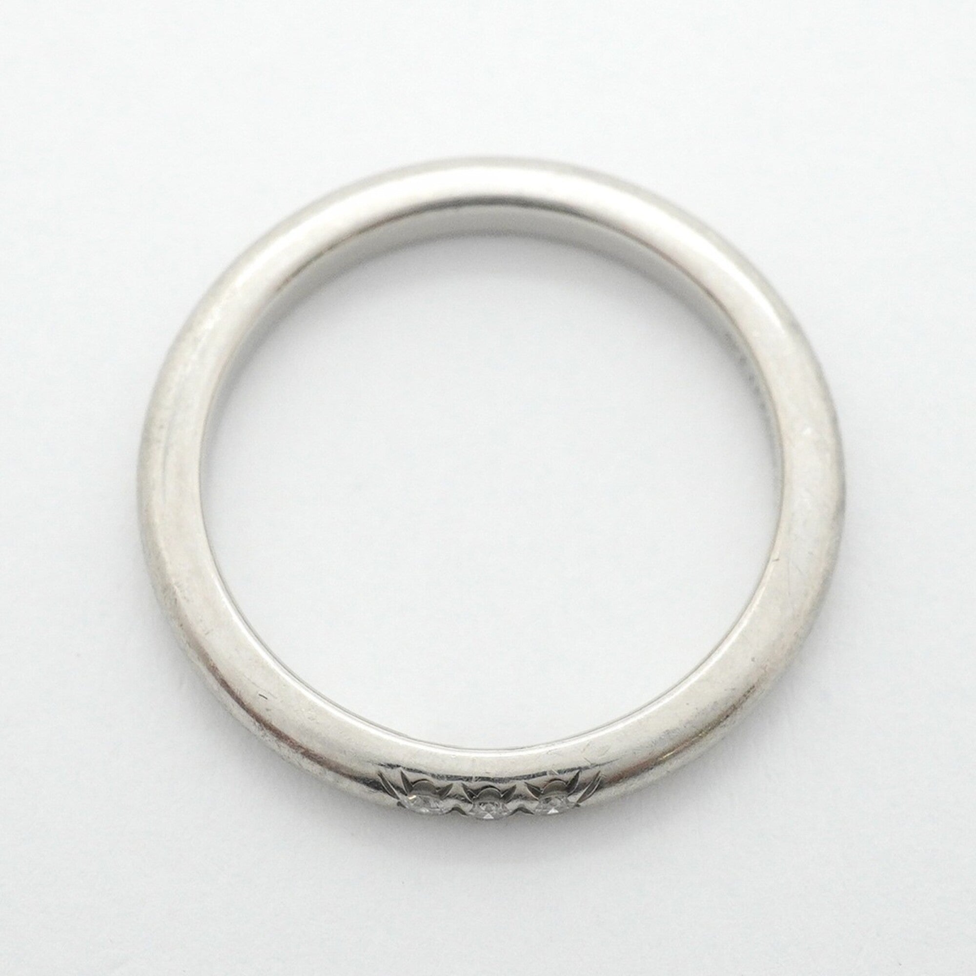 Tiffany Platinum 950 Band Ring (Pre-Owned)