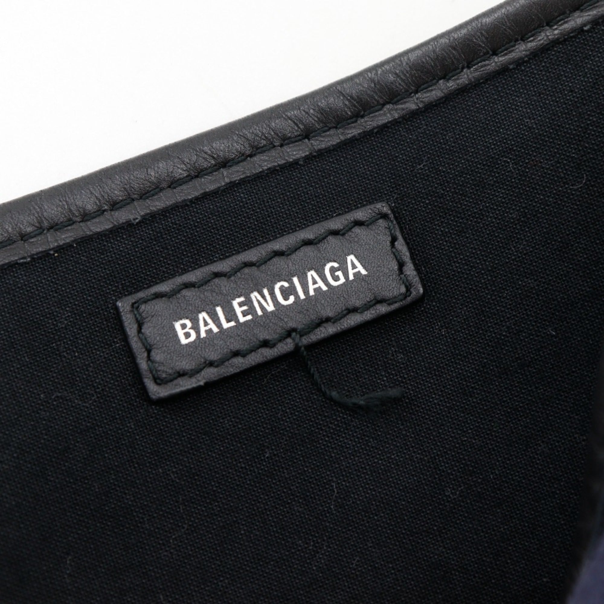 Balenciaga Navy Canvas Tote Bag (Pre-Owned)