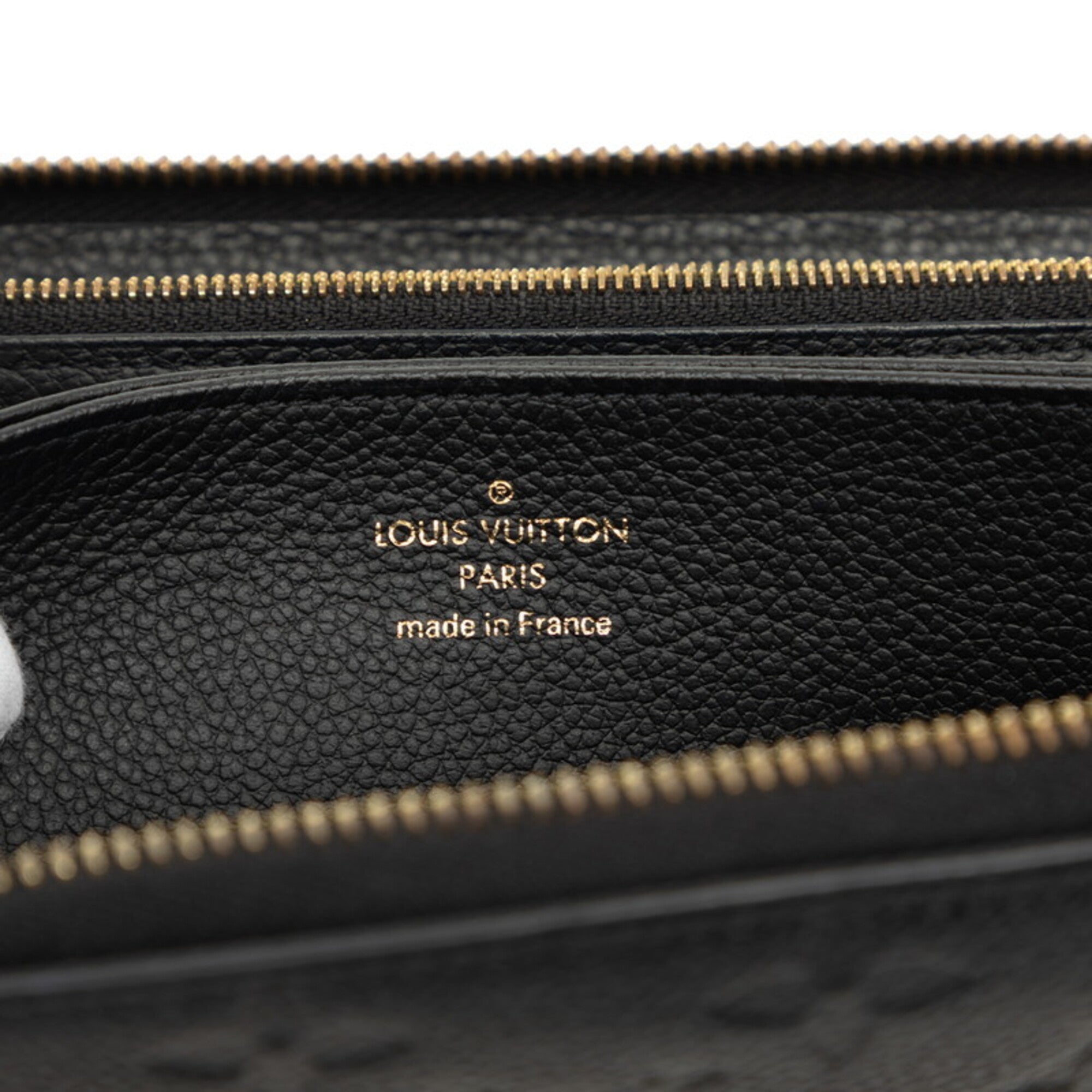 Louis Vuitton Black Monogram Noir Leather Coin Purse/Coin Case (Pre-Owned)