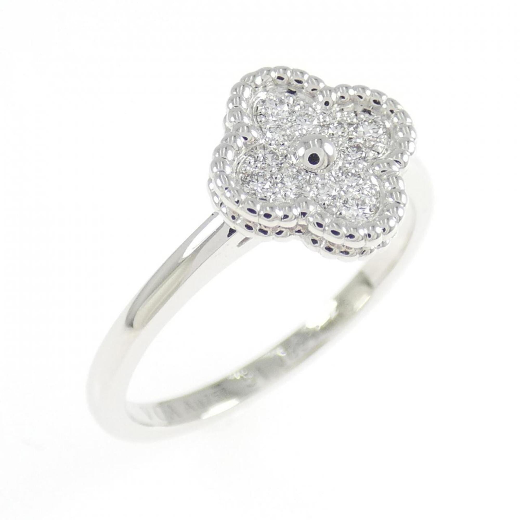 Van Cleef & Arpels White Gold (18K) Band Ring (Pre-Owned)