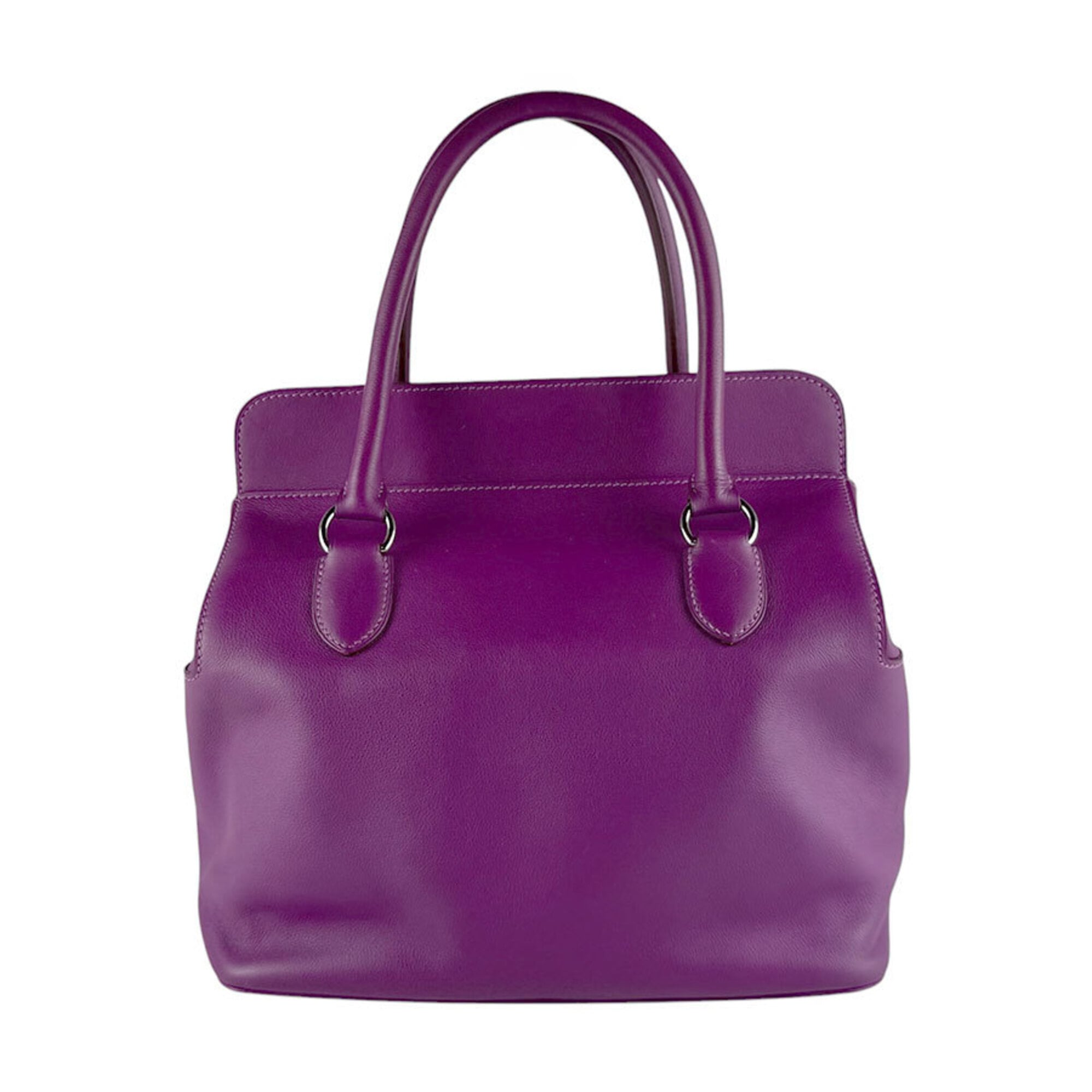 Hermes Anemone Swift Leather Handbag Shoulder Bag (Pre-Owned)