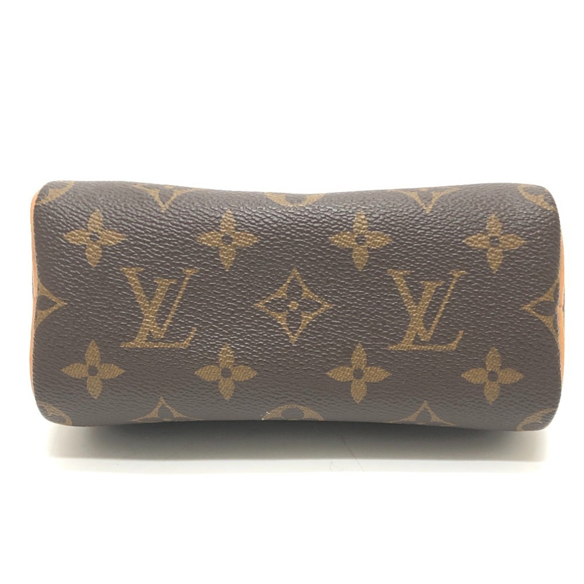 Louis Vuitton Brown Monogram Canvas Handbag Shoulder Bag (Pre-Owned)
