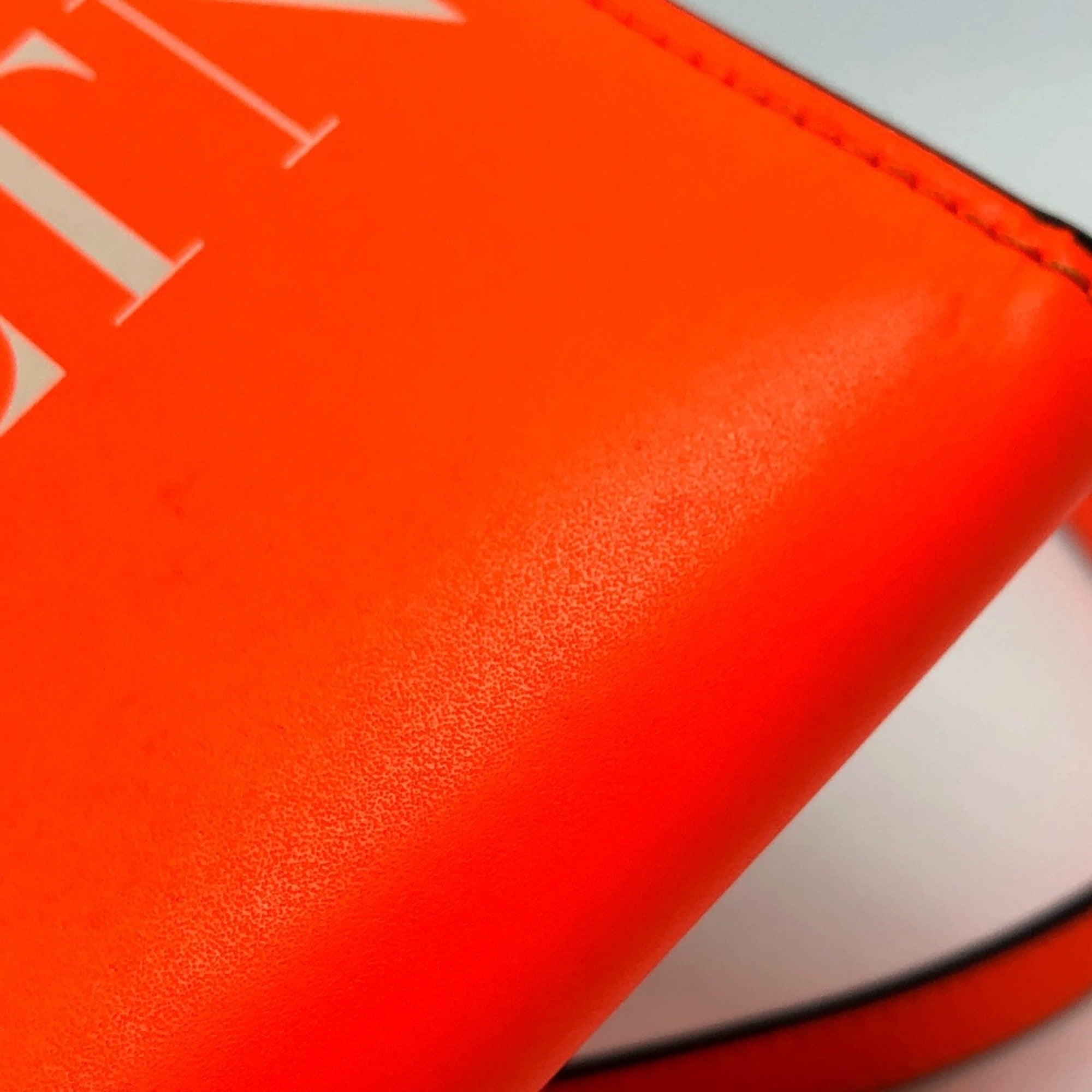 Valentino Orange Leather Wallet (Bi-Fold) (Pre-Owned)