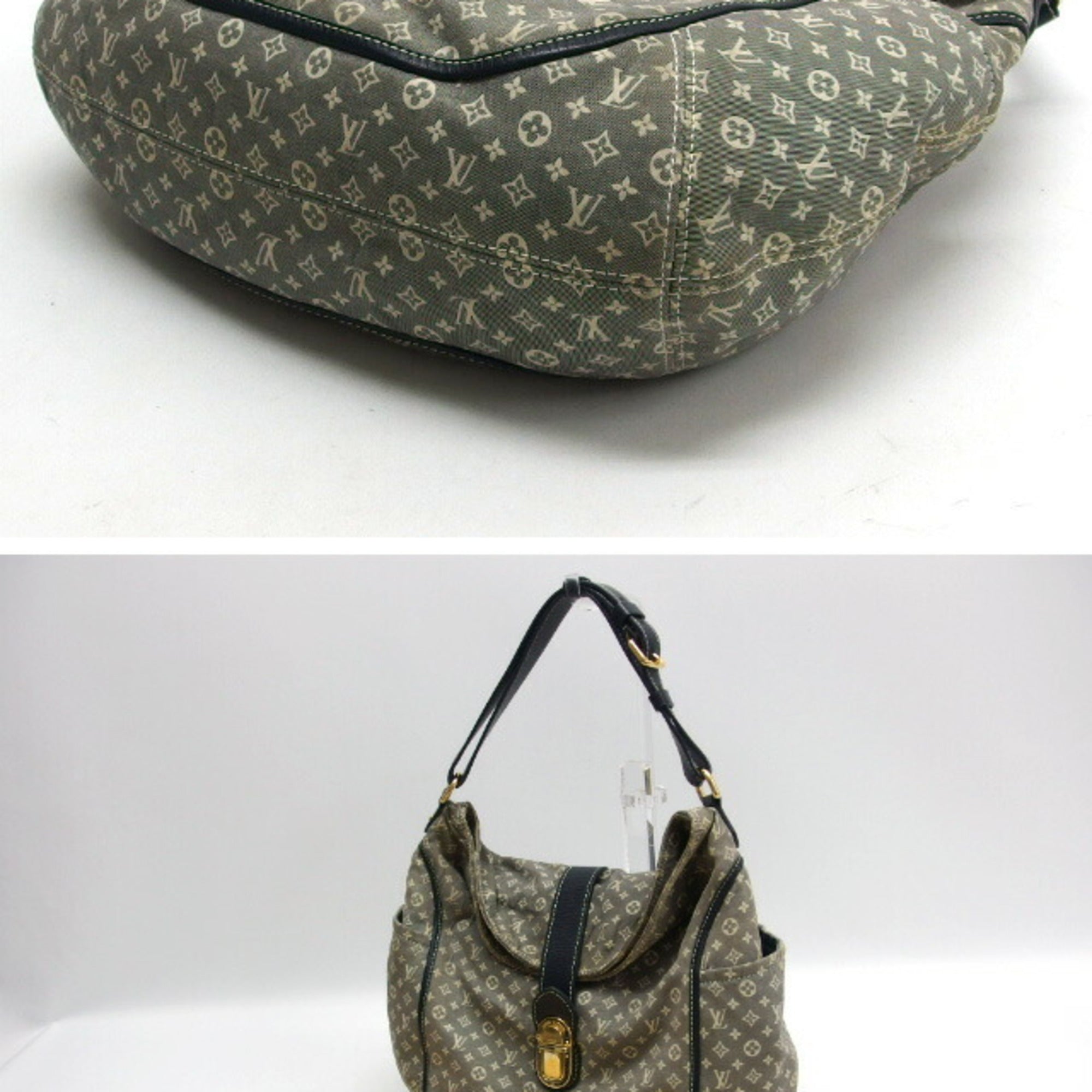 Louis Vuitton Monogram Idylle Gray Navy White Monogram Idylle Handbag Shoulder Bag (Pre-Owned)