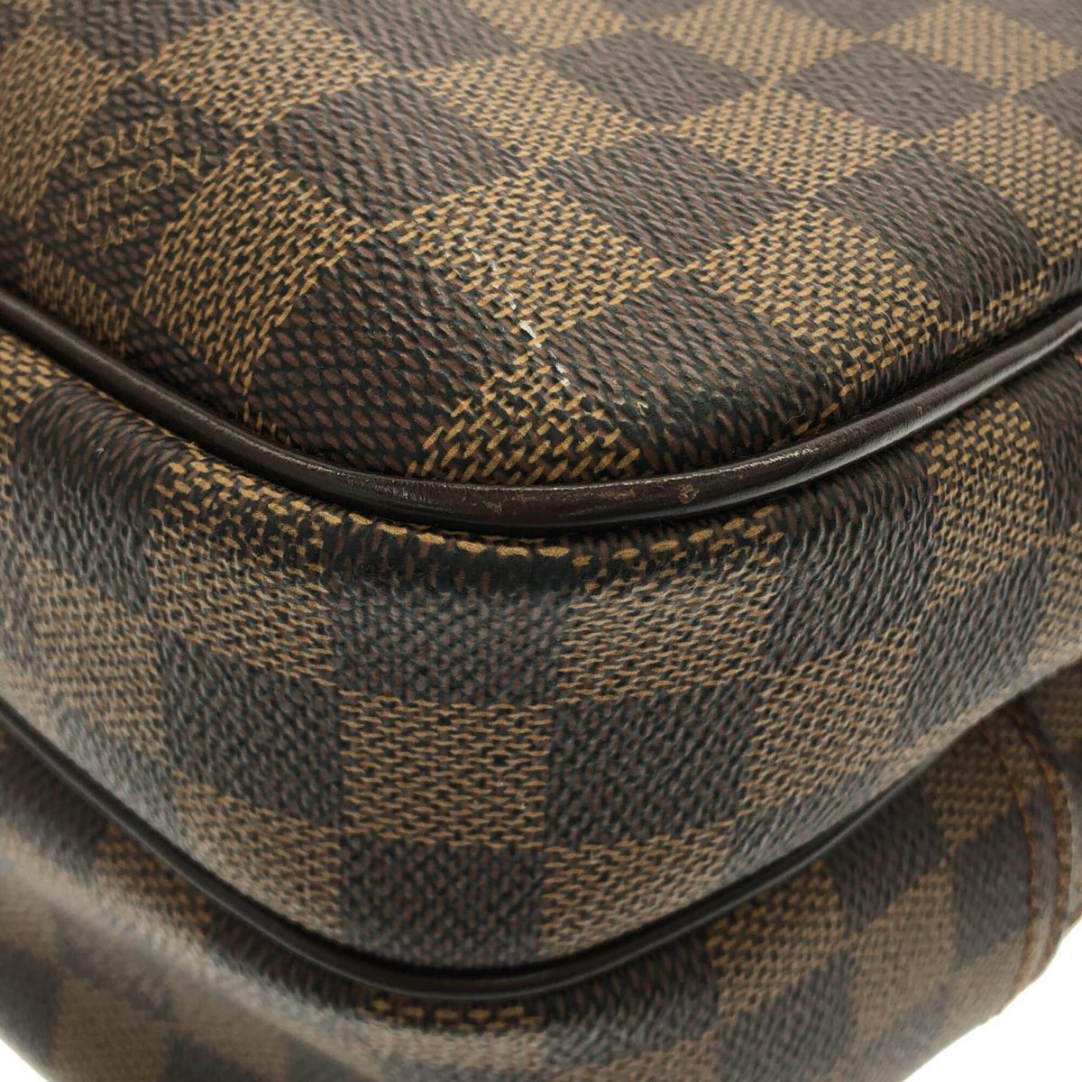 Louis Vuitton Ebene Coated Canvas Shoulder Bag (Pre-Owned)