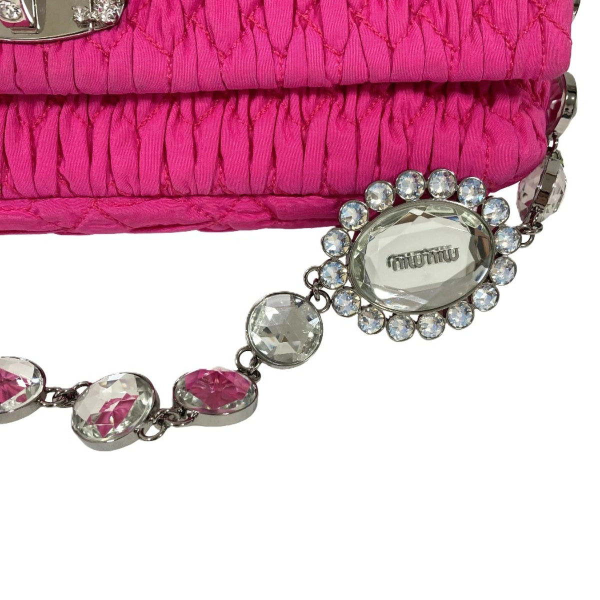 Miu Miu Matelasse Pink Shoulder Bag (Pre-Owned)