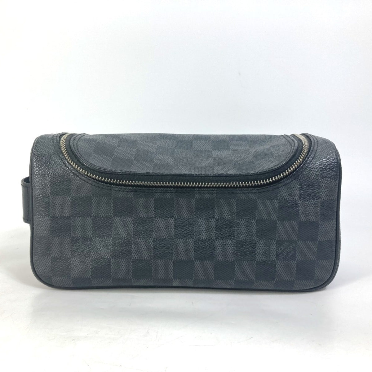 Louis Vuitton Damier Graphite Black Galle Damier Graphite Clutch Bag Pouch (Pre-Owned)