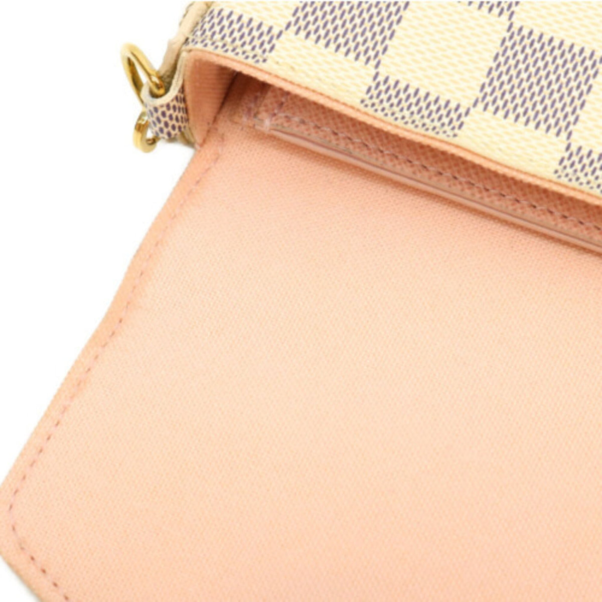 Louis Vuitton Ivory Damier Azur Shoulder Bag (Pre-Owned)