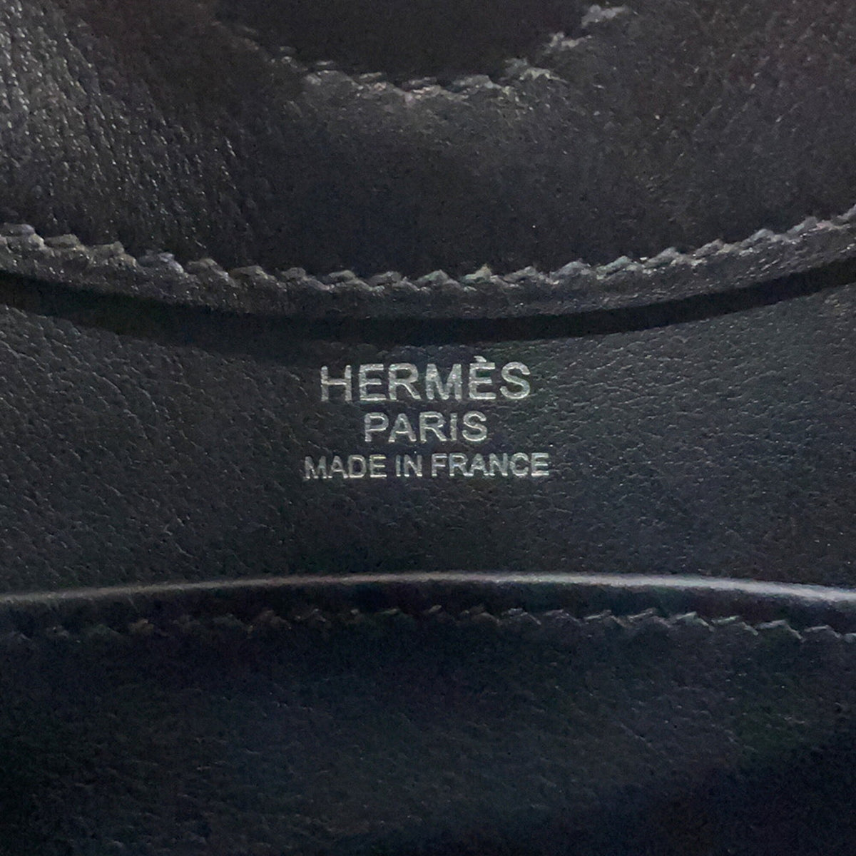 Hermes Kara Black Canvas Handbag Tote Bag (Pre-Owned)