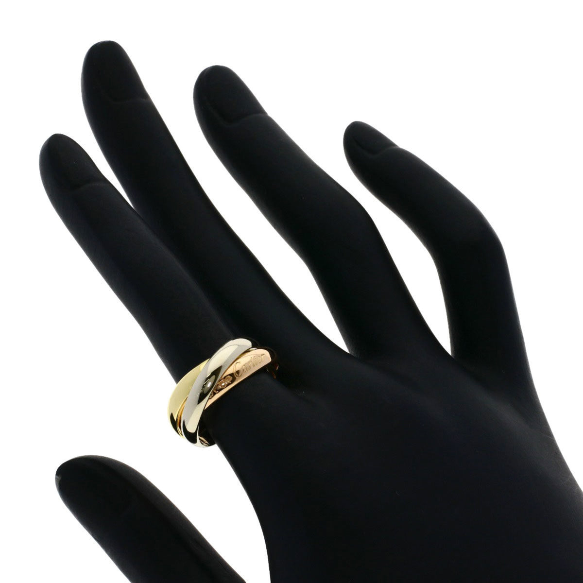 Cartier Trinity Yellow Gold (18K) Pink Gold (18K) White Gold (18K) Band Ring (Pre-Owned)