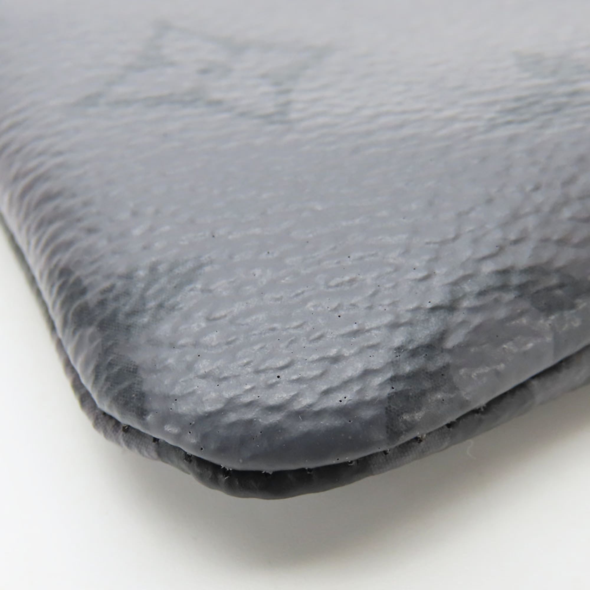 Louis Vuitton Monogram Eclipse Black Gray Monogram Eclipse Coin Purse/Coin Case (Pre-Owned)